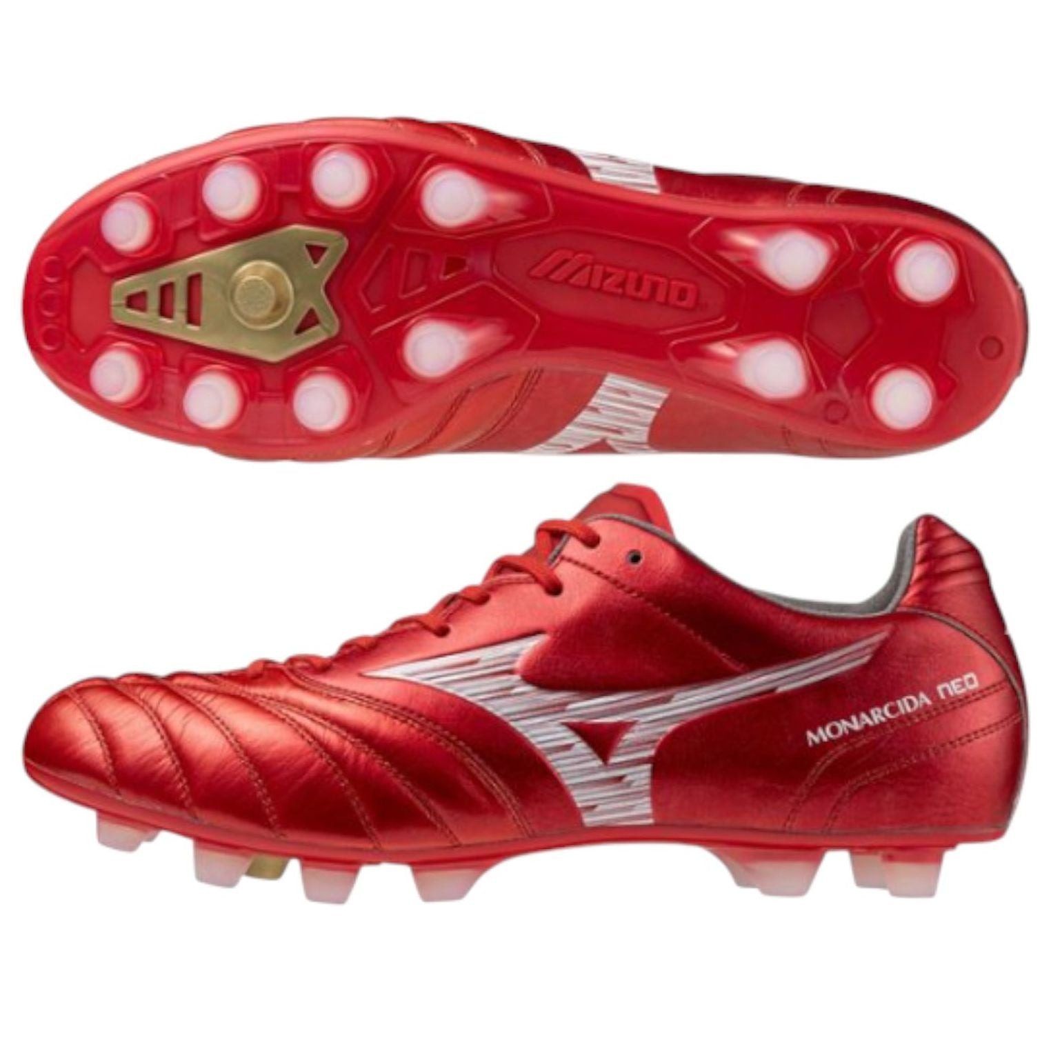 Mizuno Monarcida Neo 3 Wide elite 'Ruby Red White' P1GA252160 - 5