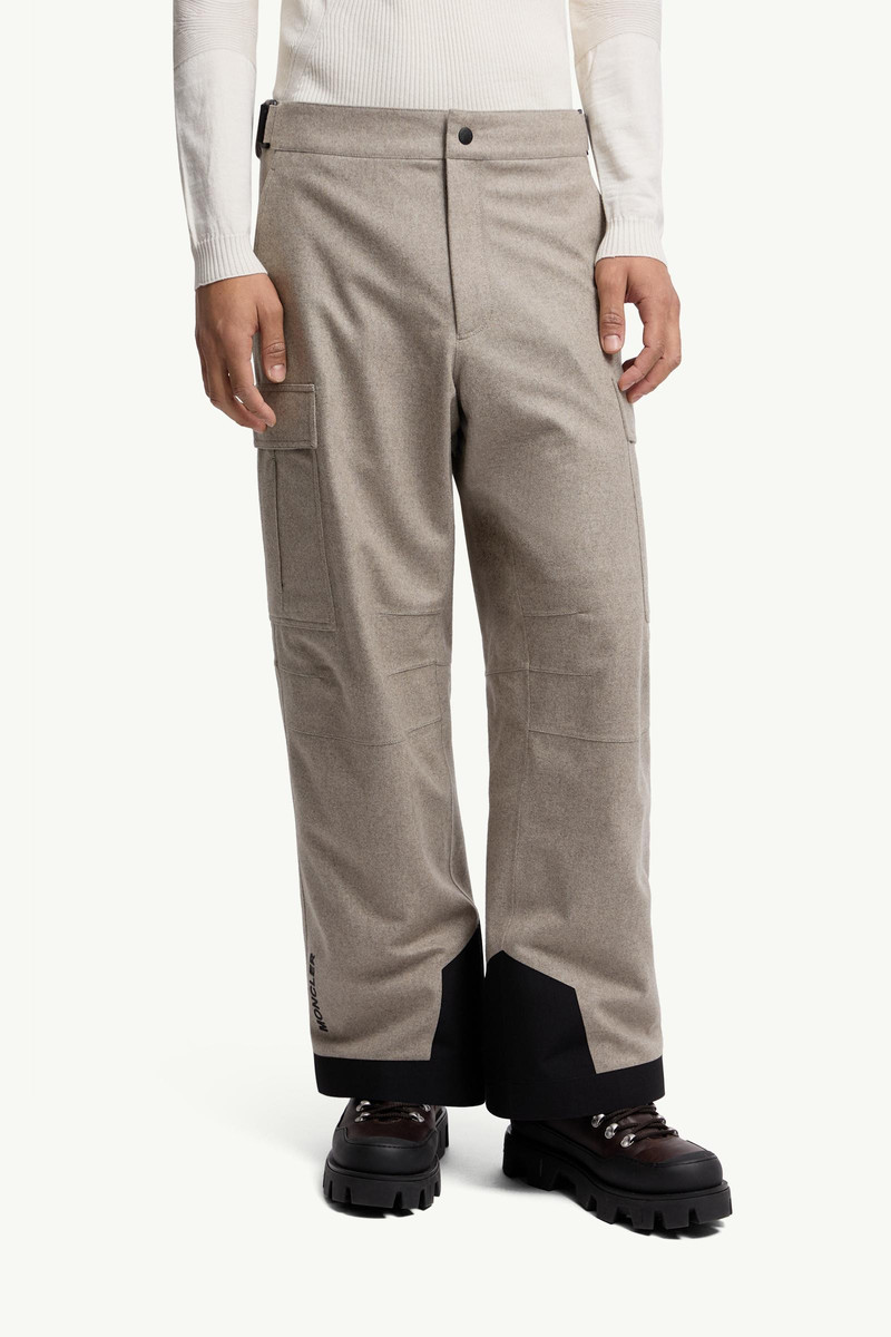 Padded Technical Wool Ski Pants 4
