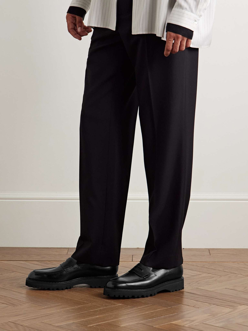 John Lobb Lopez Leather Penny Loafers outlook