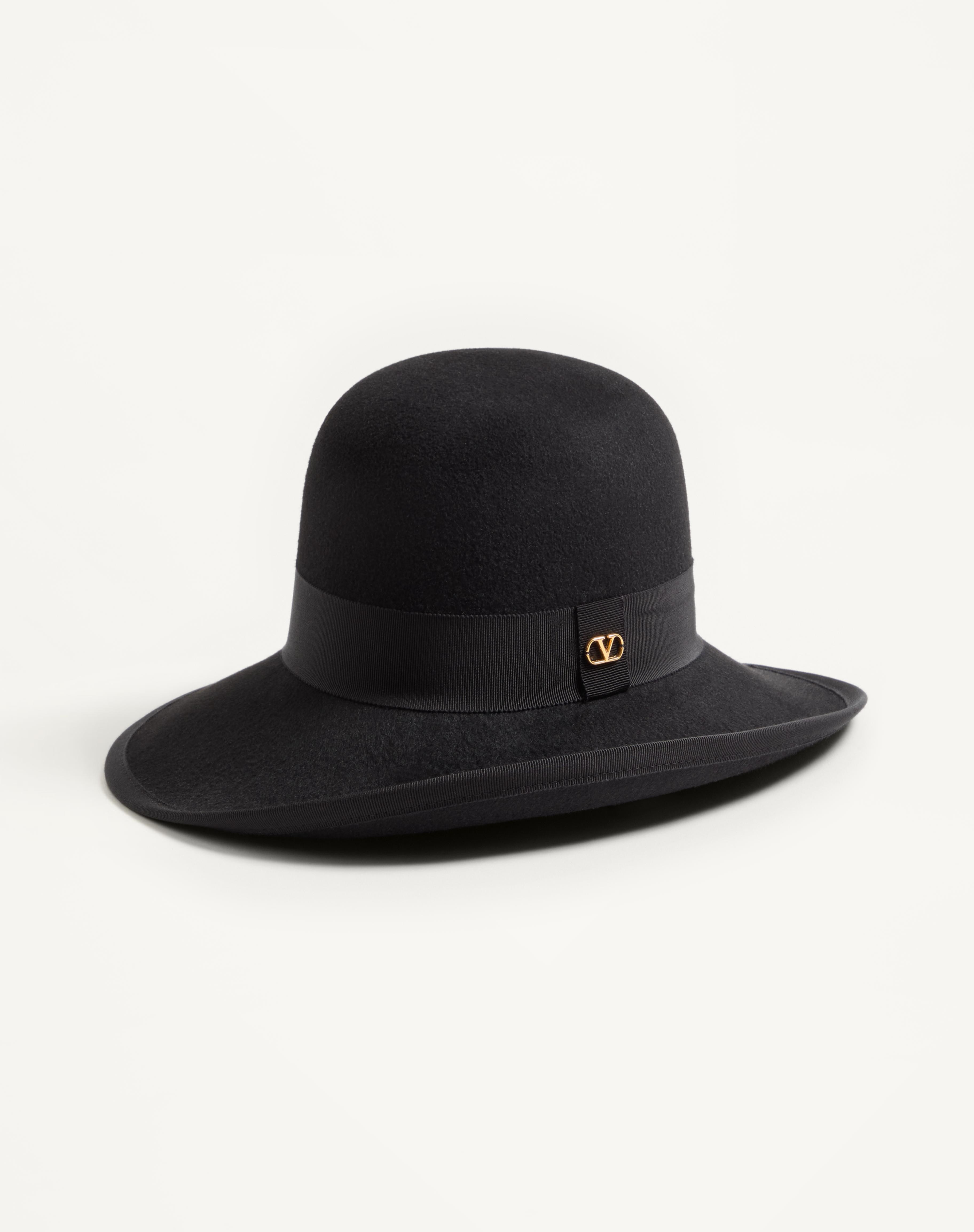 VLOGO SIGNATURE HAT IN LAPIN FABRIC - 3