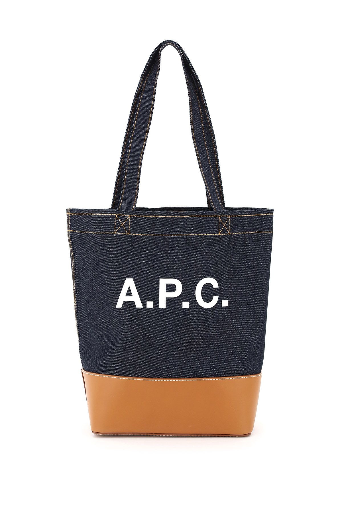 AXELLE DENIM SMALL TOTE BAG - 1