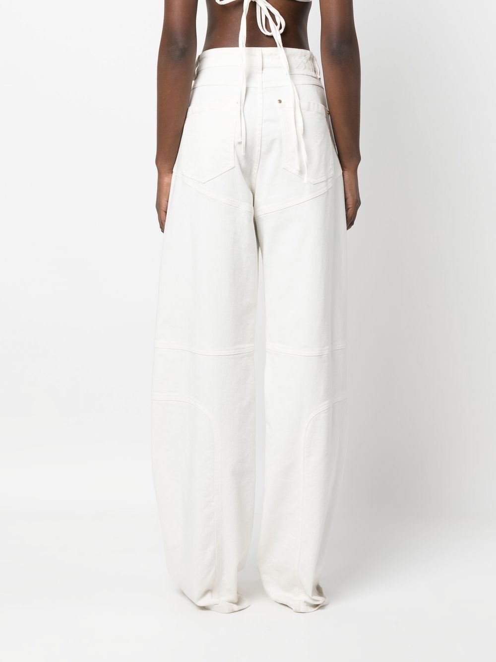 high-rise wide-leg jeans - 4
