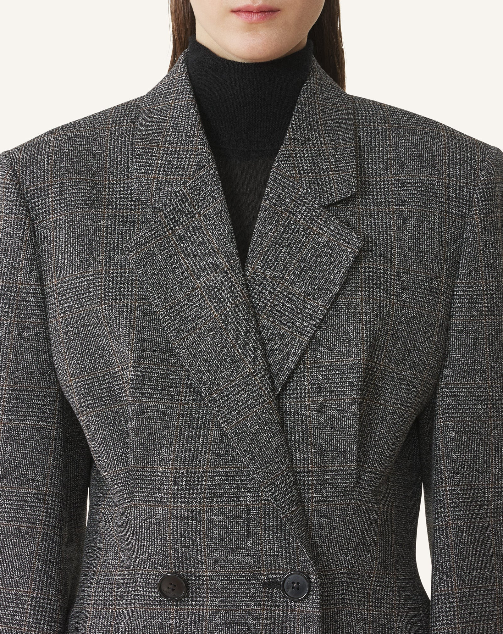 DOUBLE-BREASTED TAILORED JACKET - 5
