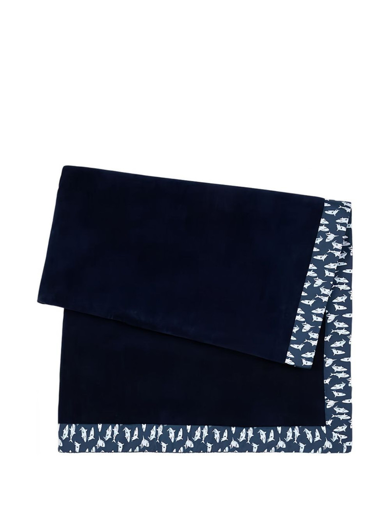 shark-print beach towel 1