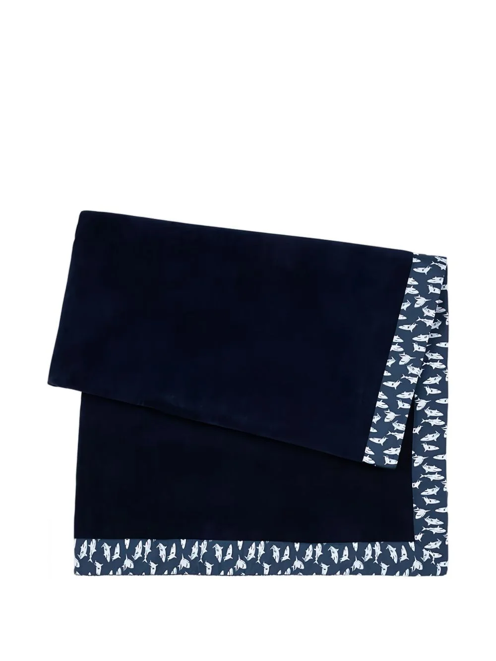 shark-print beach towel - 1