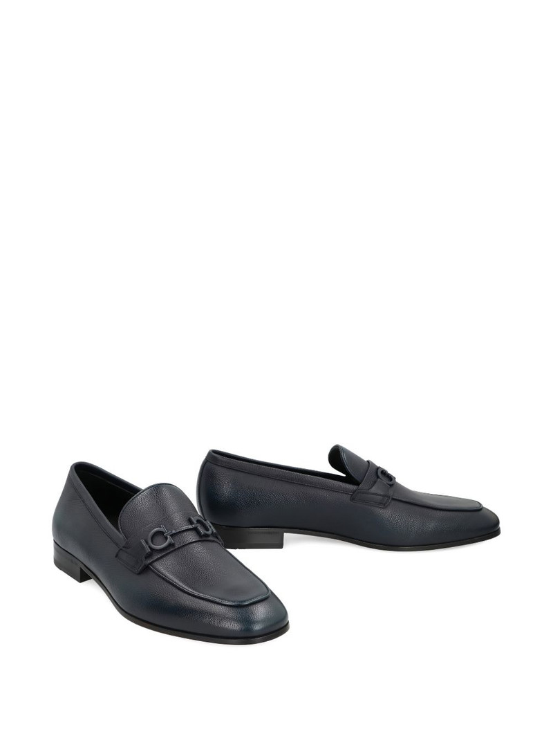 FERRAGAMO Gancini detail loafers outlook