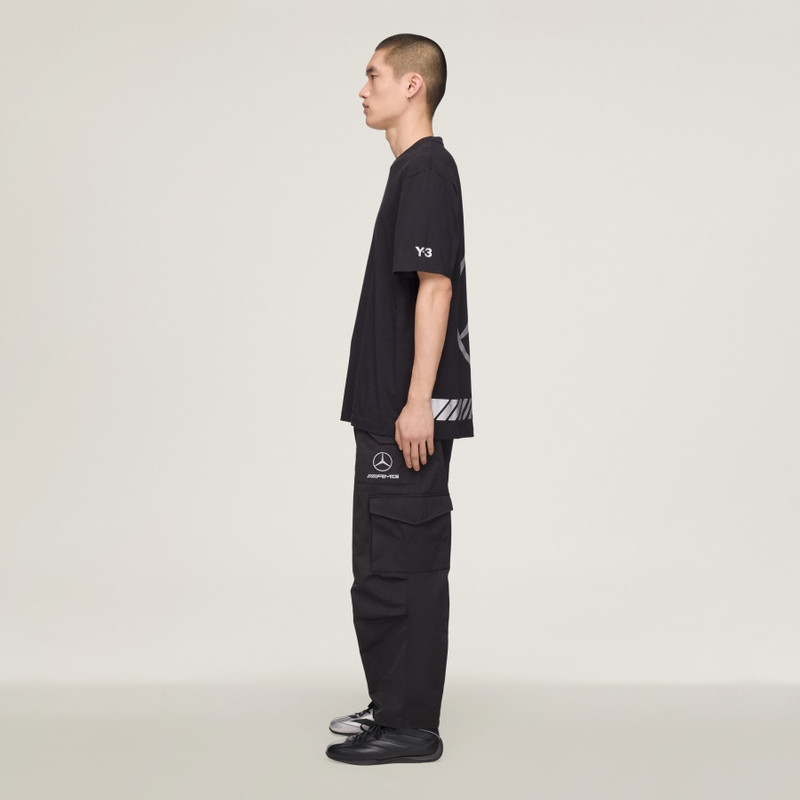 Y-3 MERCEDES - AMG PETRONAS FORMULA 1 TEAM STAR LOGO SHORT SLEEVE TEE 4
