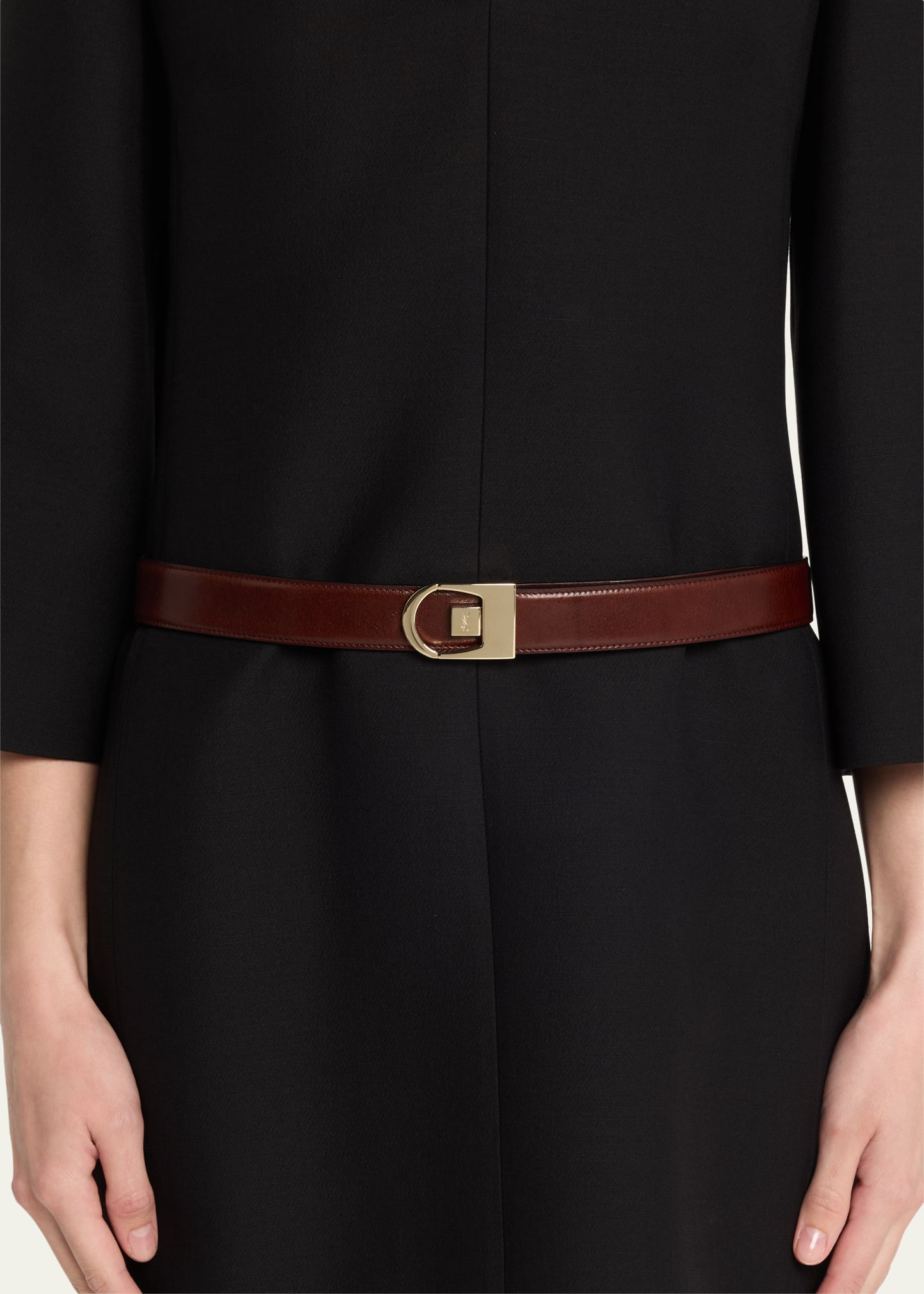 New Logo Reversible Leather Belt - 2