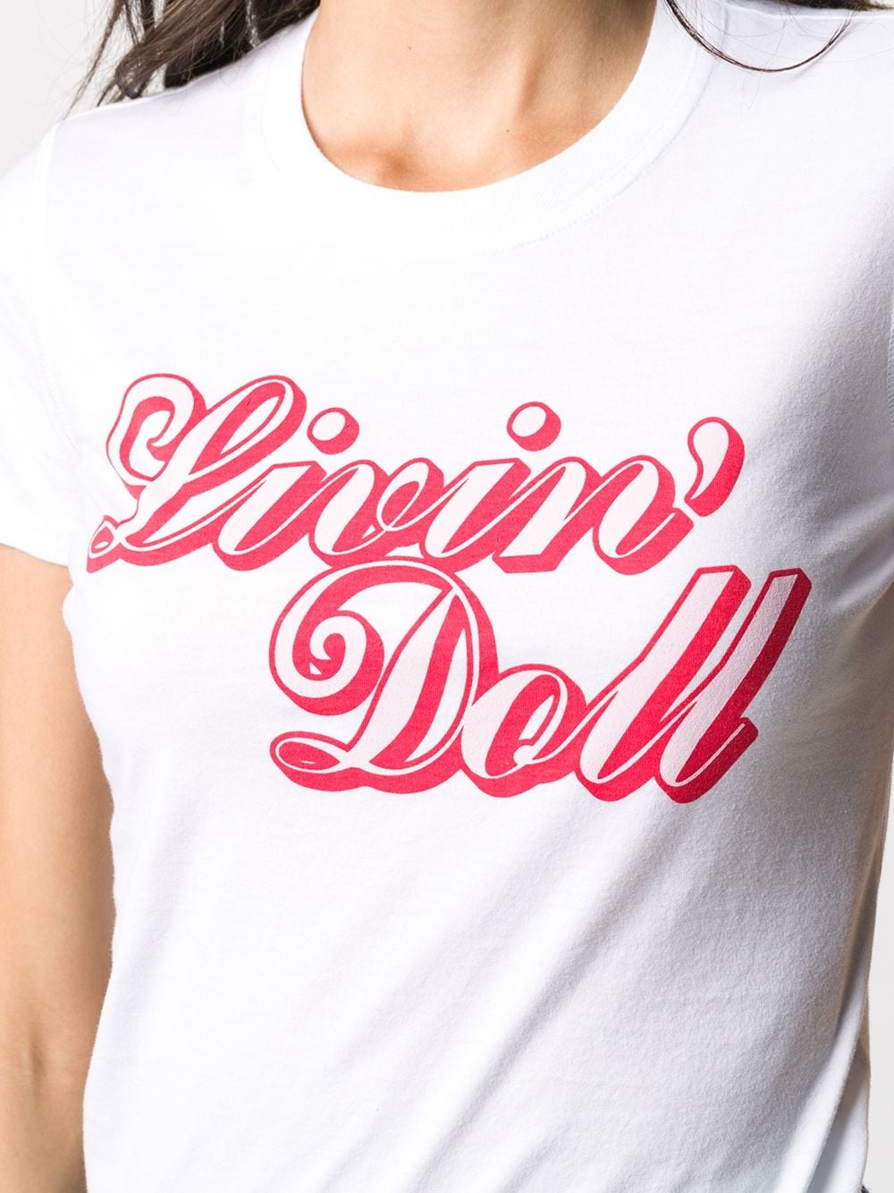 Livin' Doll print T-shirt - 5