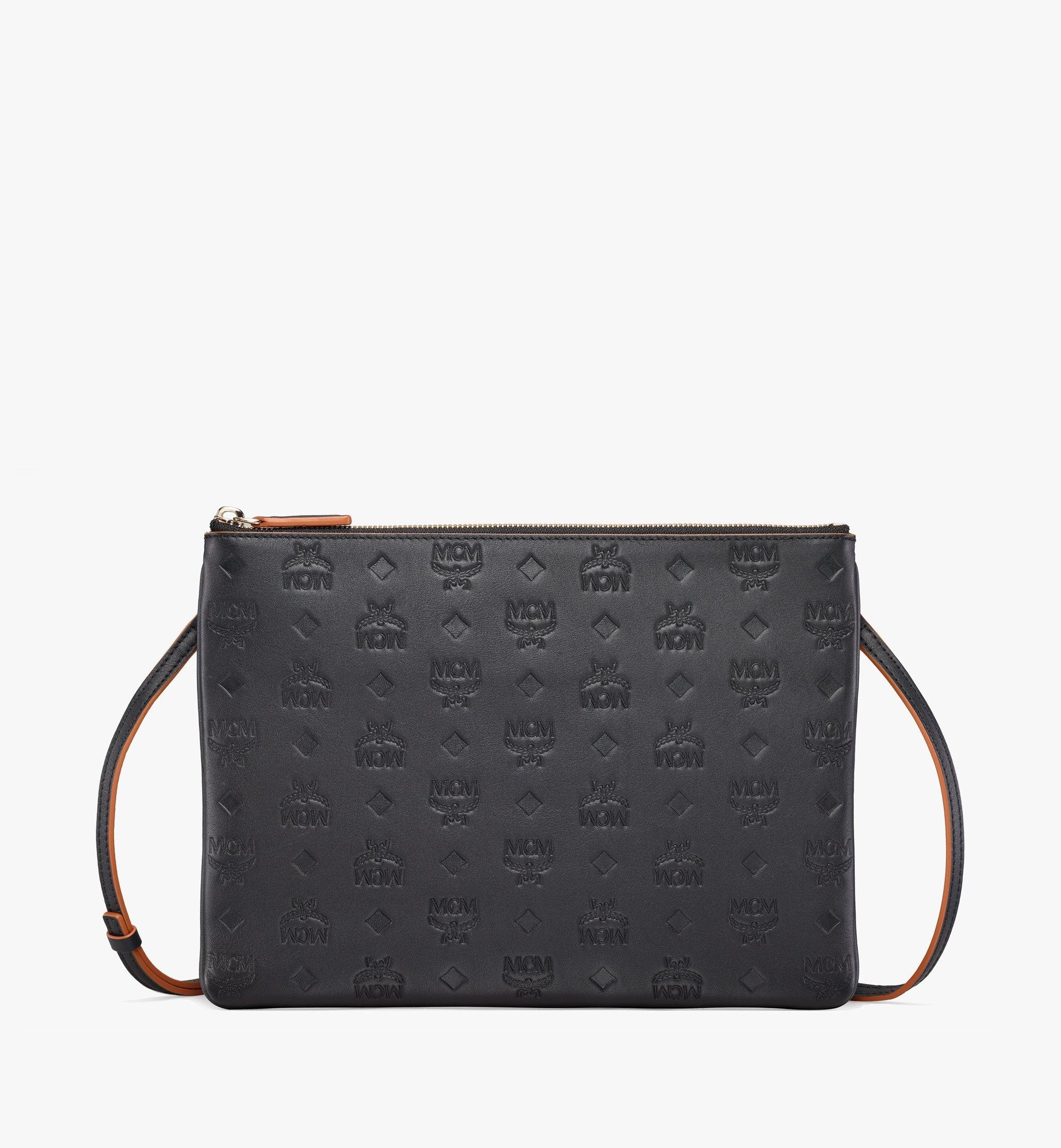 Aren Crossbody Pouch in Monogram Leather - 1