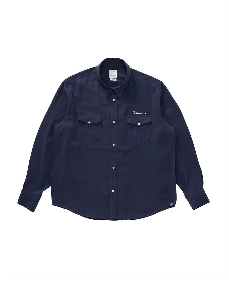 MERIDIAN SHIRT L/S NAVY - 1