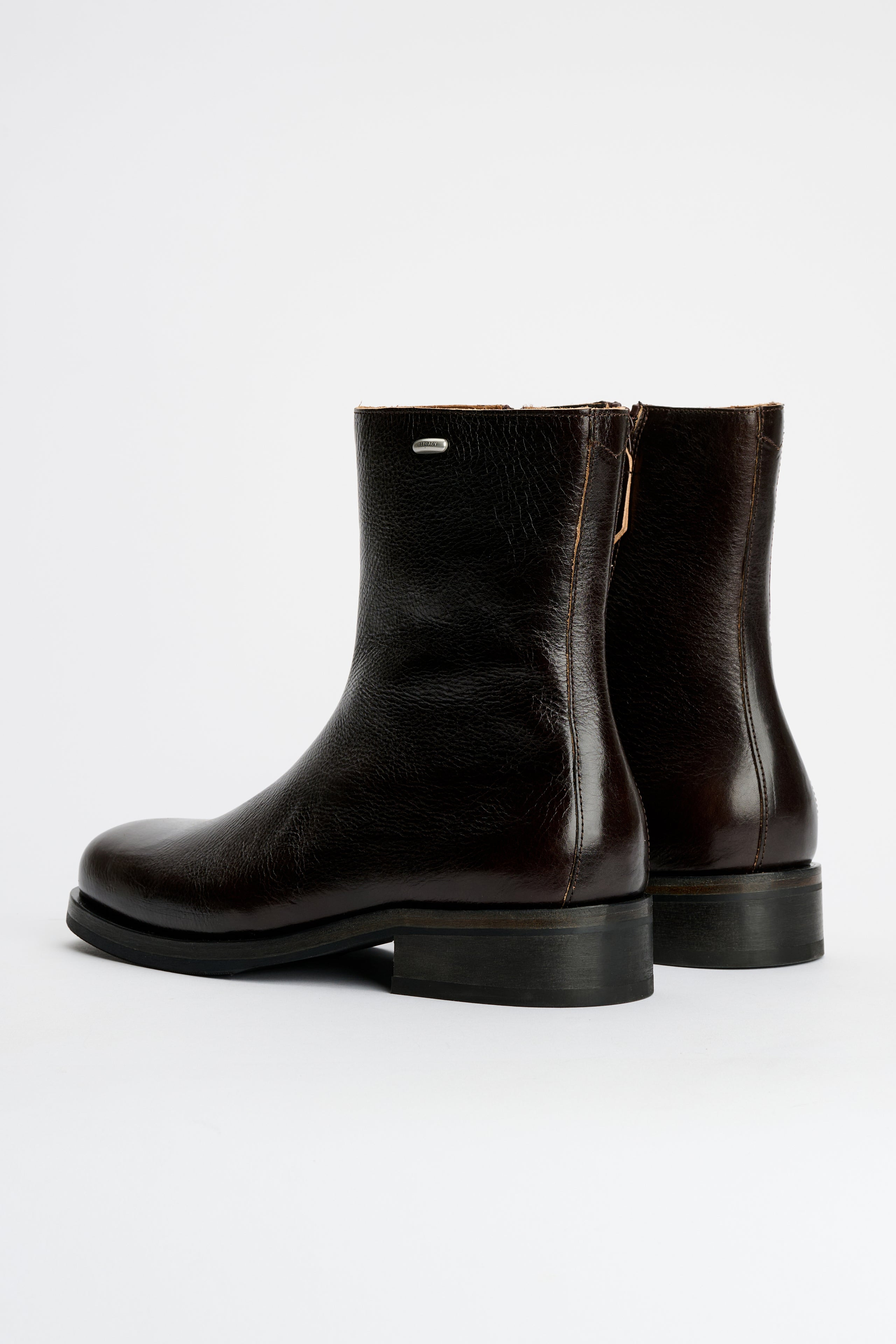 OUR LEGACY CAMION BOOT DEEP AMERICANO LEATHER - 4