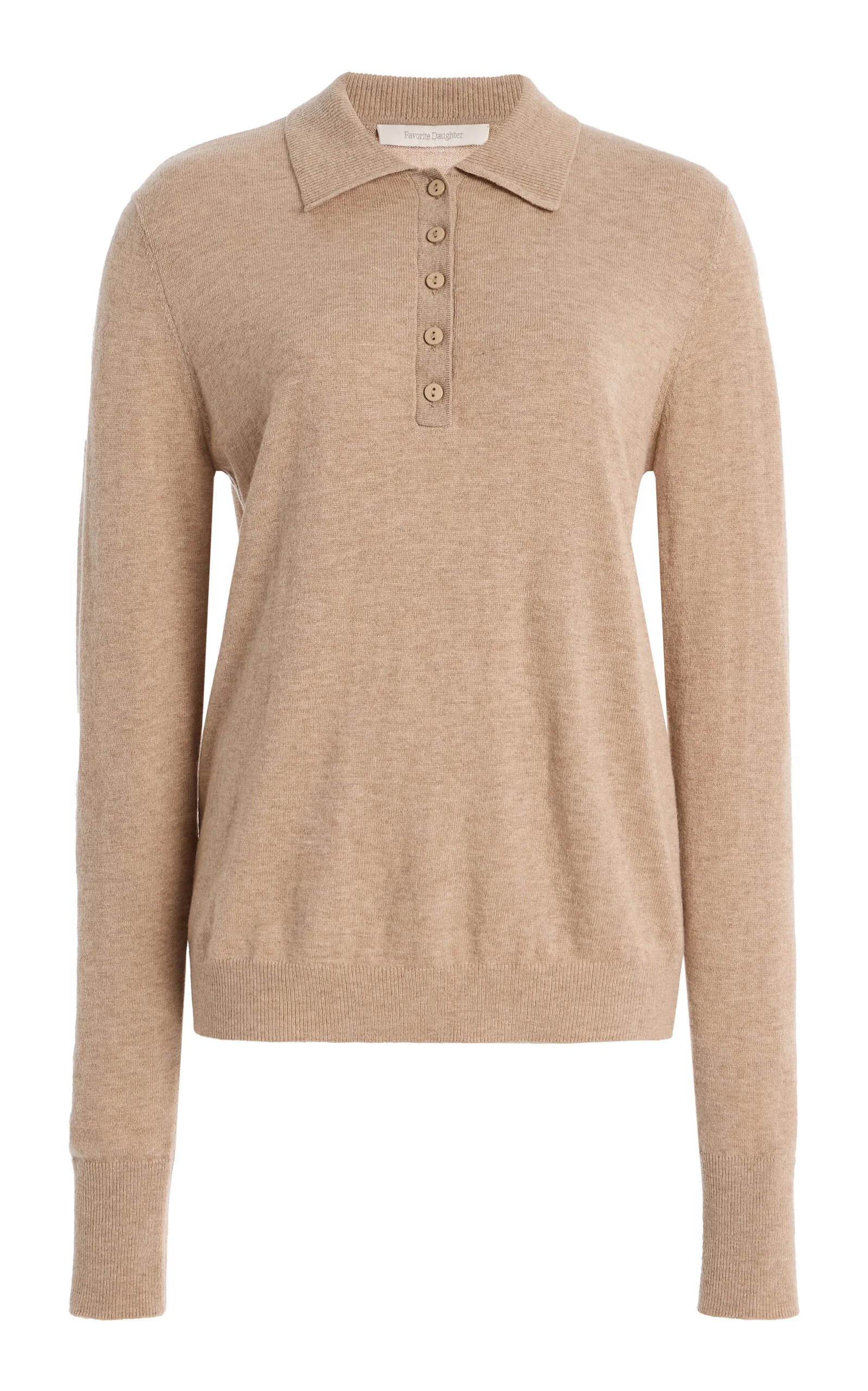 The Cleo Wool-Cashmere Top - 1