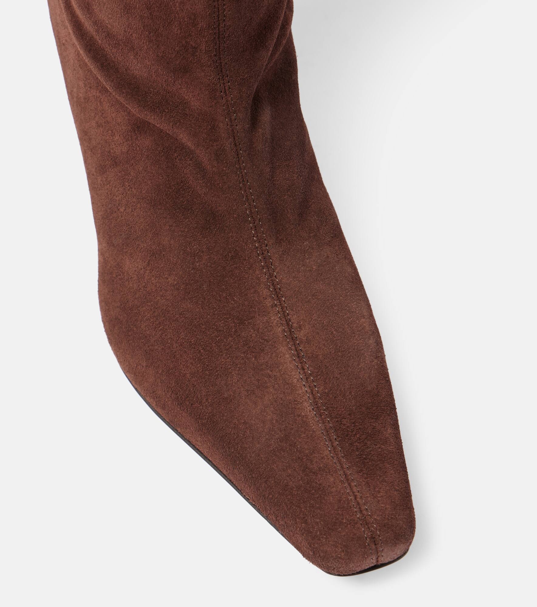 Wally suede knee-high boots - 5