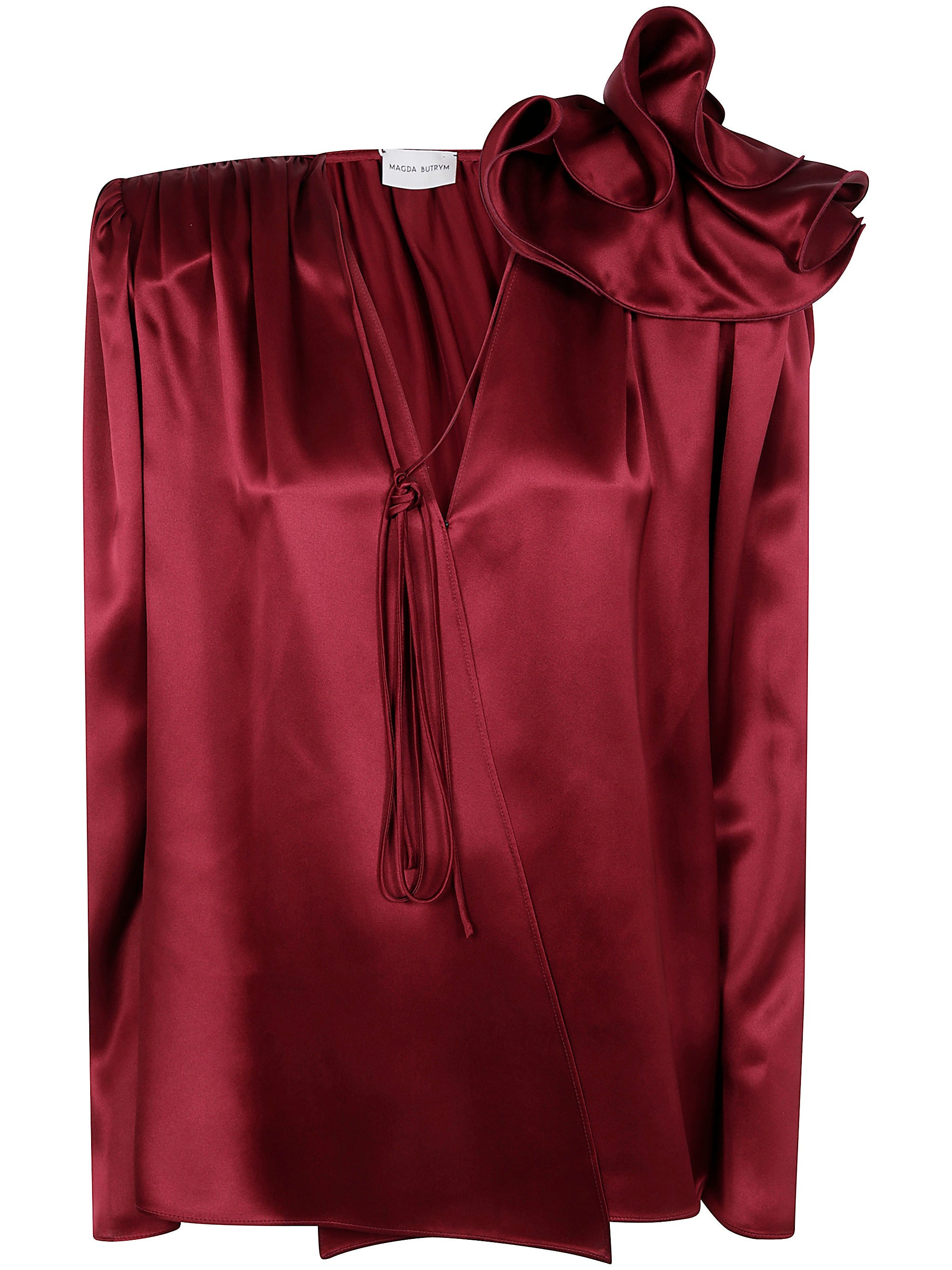 Magda Butrym Women Satin Blouse - 1