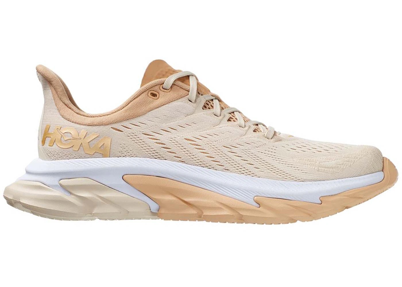 Hoka One One Clifton Edge Almond Milk Beige - 1