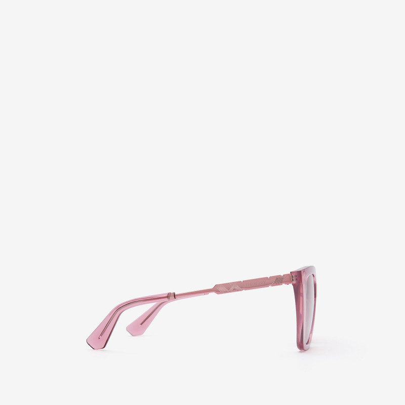 Check Engraved Square Sunglasses​ 3