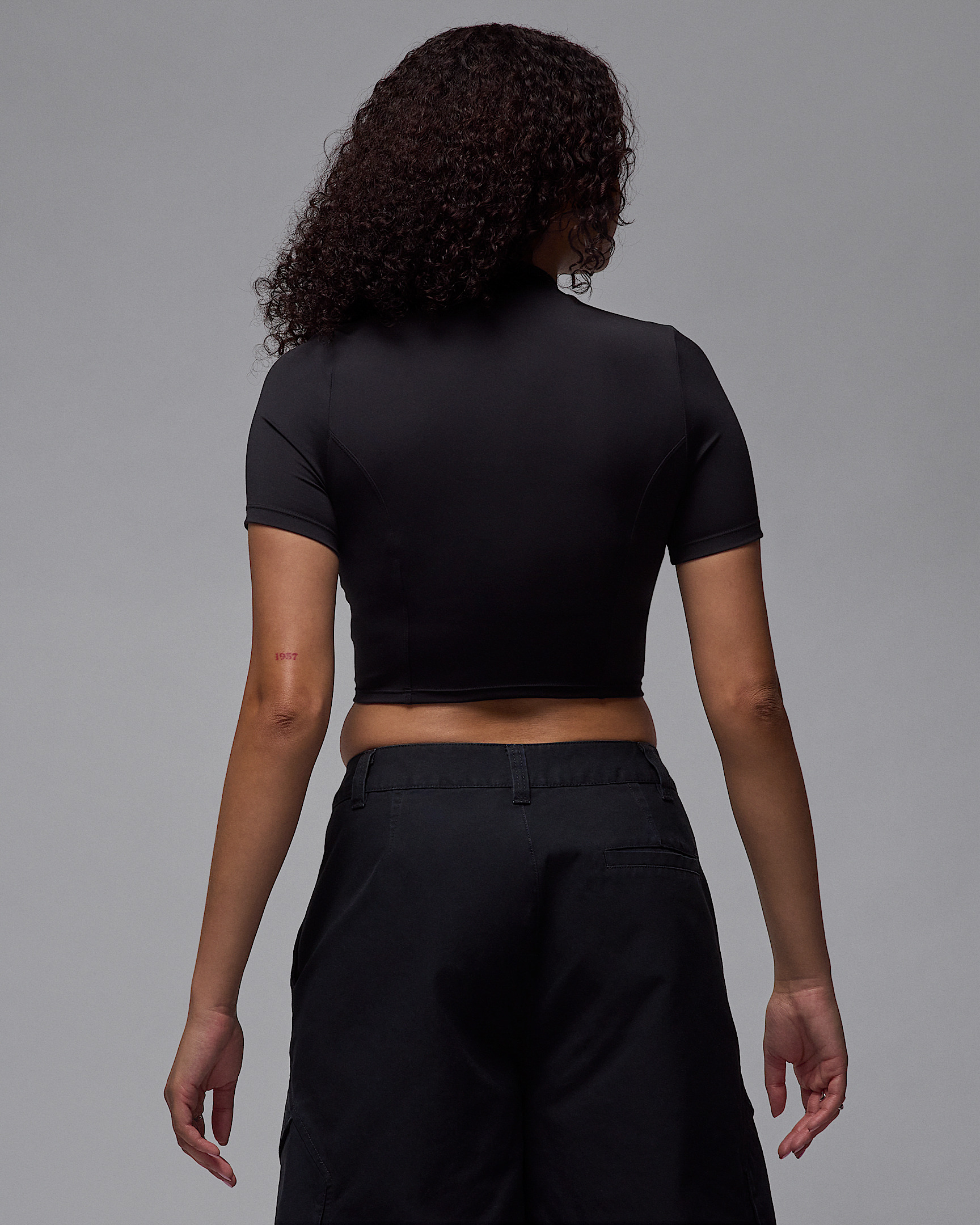 Jordan Women's Short-Sleeve Knit Crop Top - 2