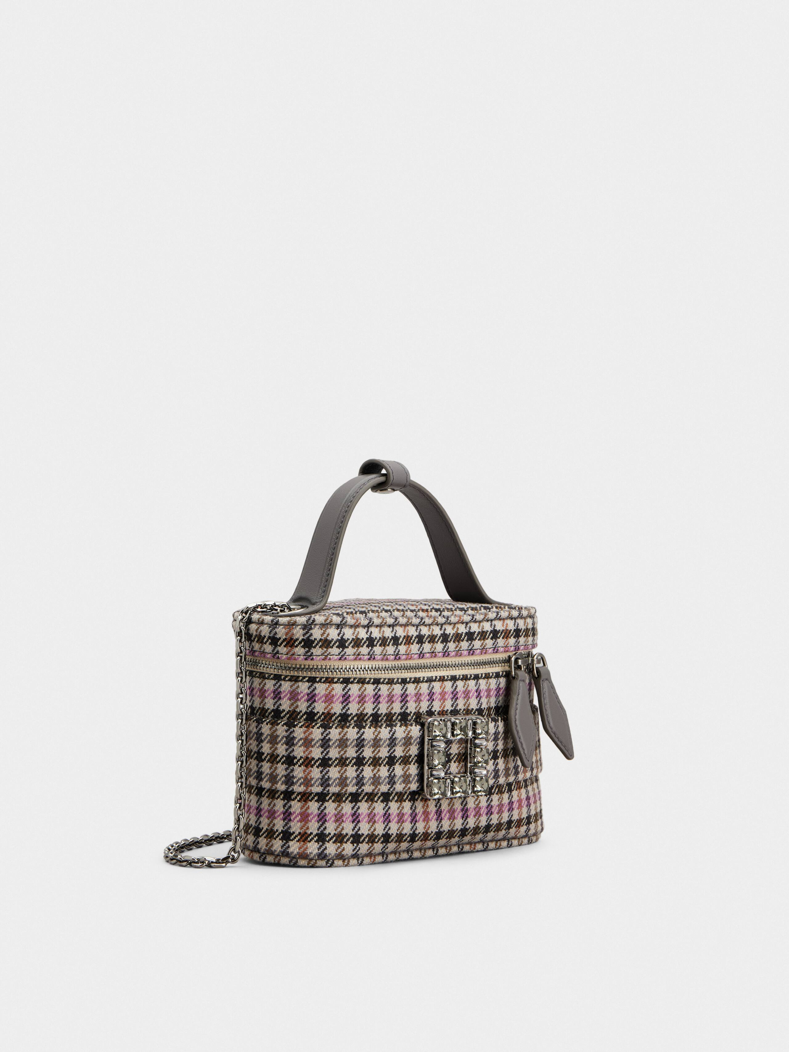 Vanity Très Vivier Micro Bag in fabric - 3