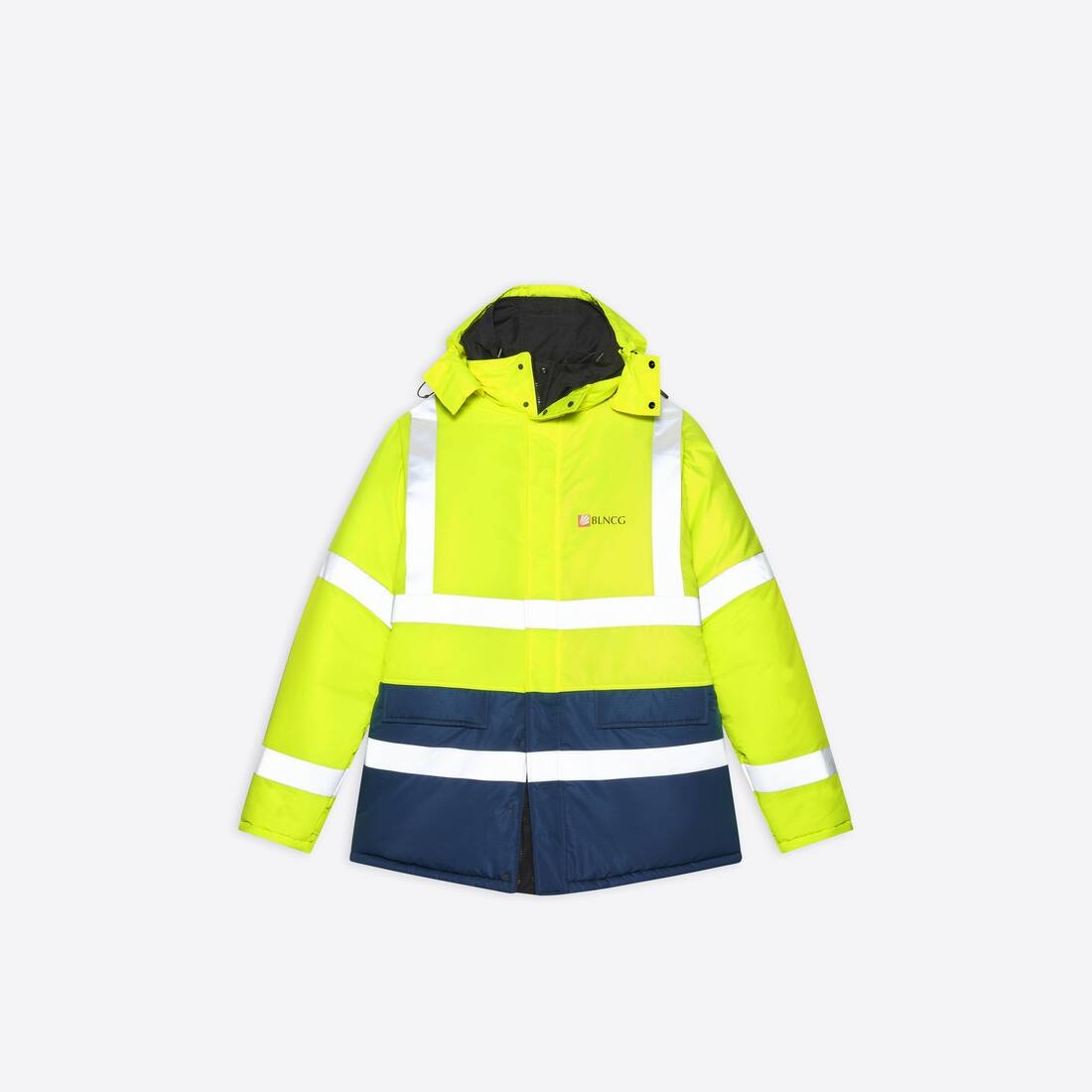 Men's Reversible Parka in Yellow - 1