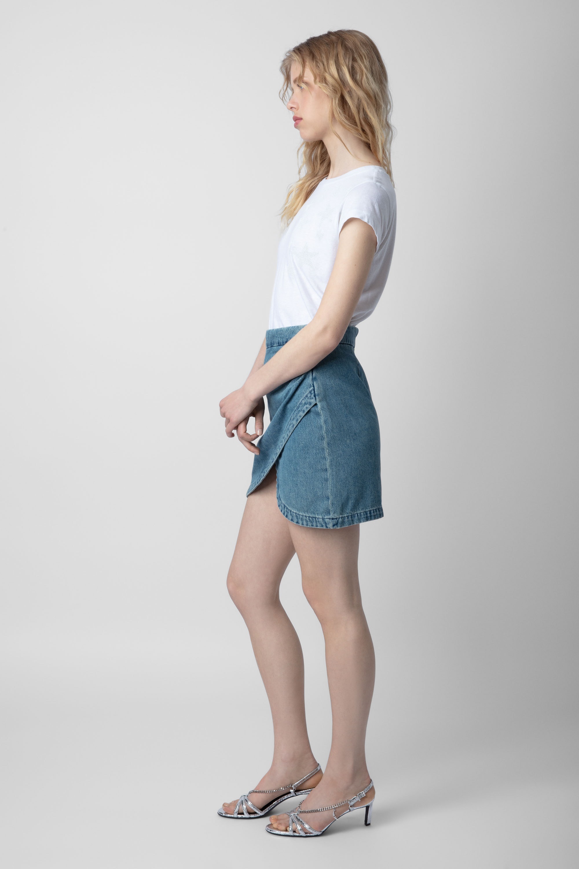 Skinny Stars Diamanté T-Shirt - 3