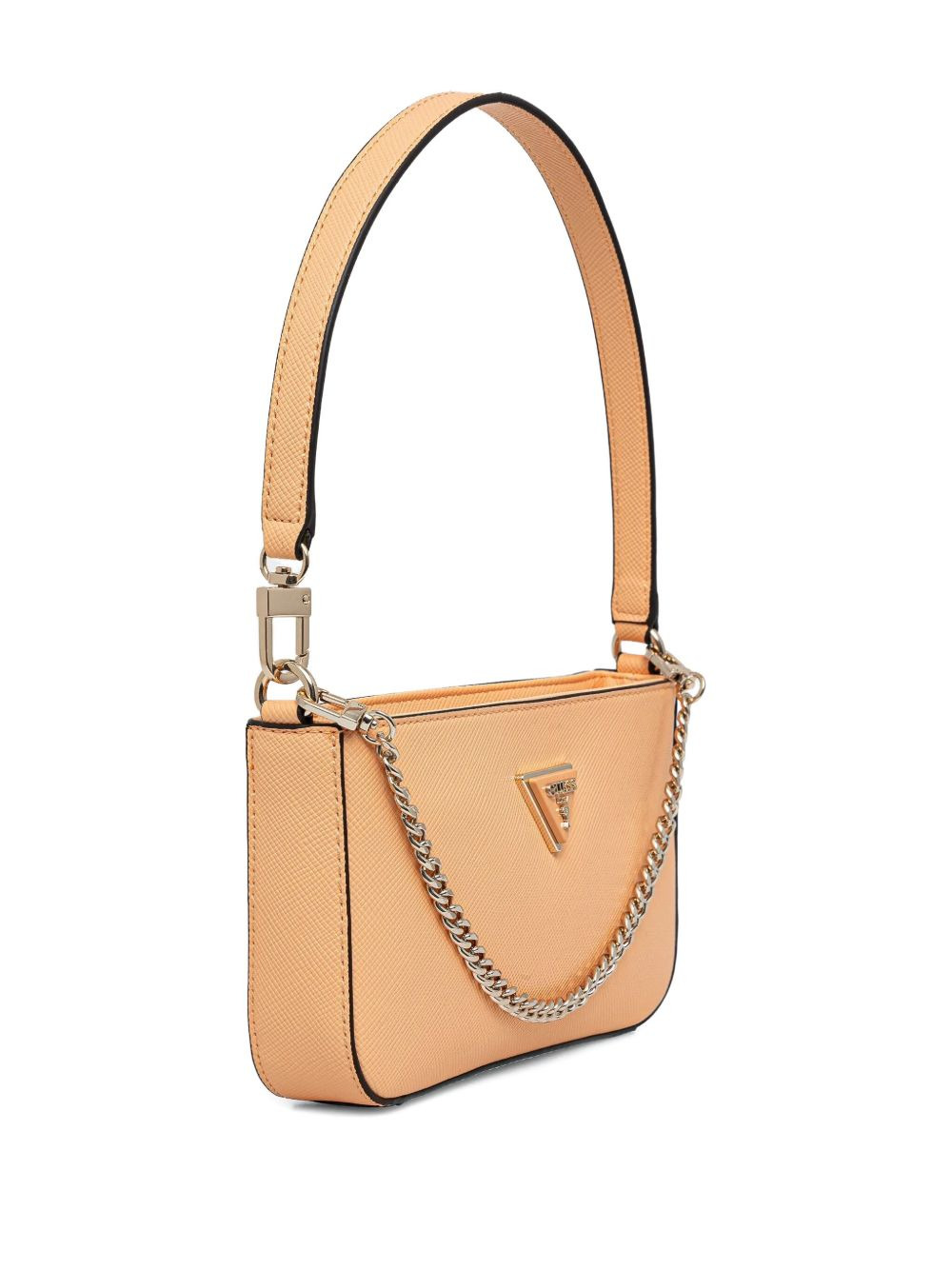 chain zipped shoulder bag - 2