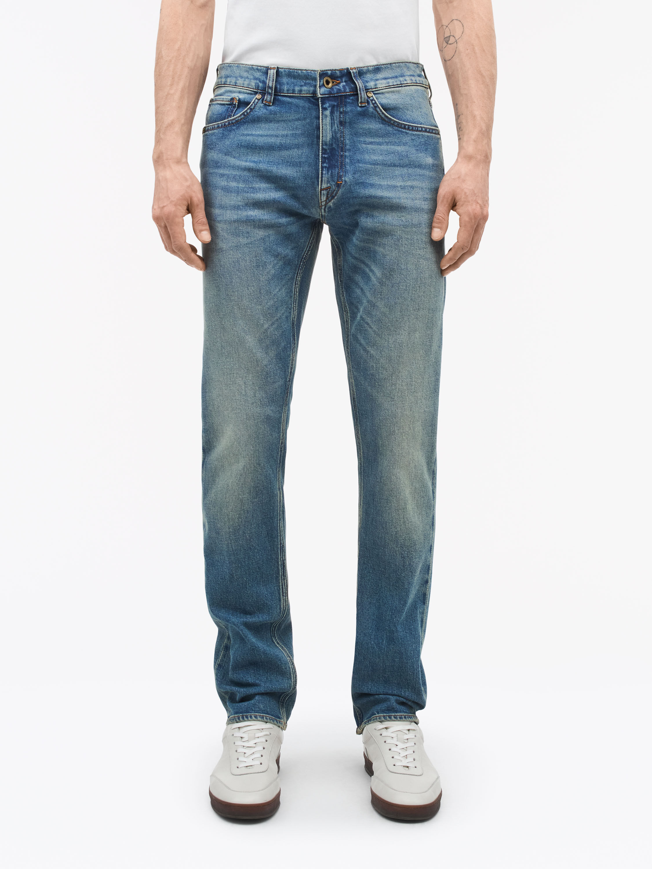Des Slim-Straight Jeans - 4