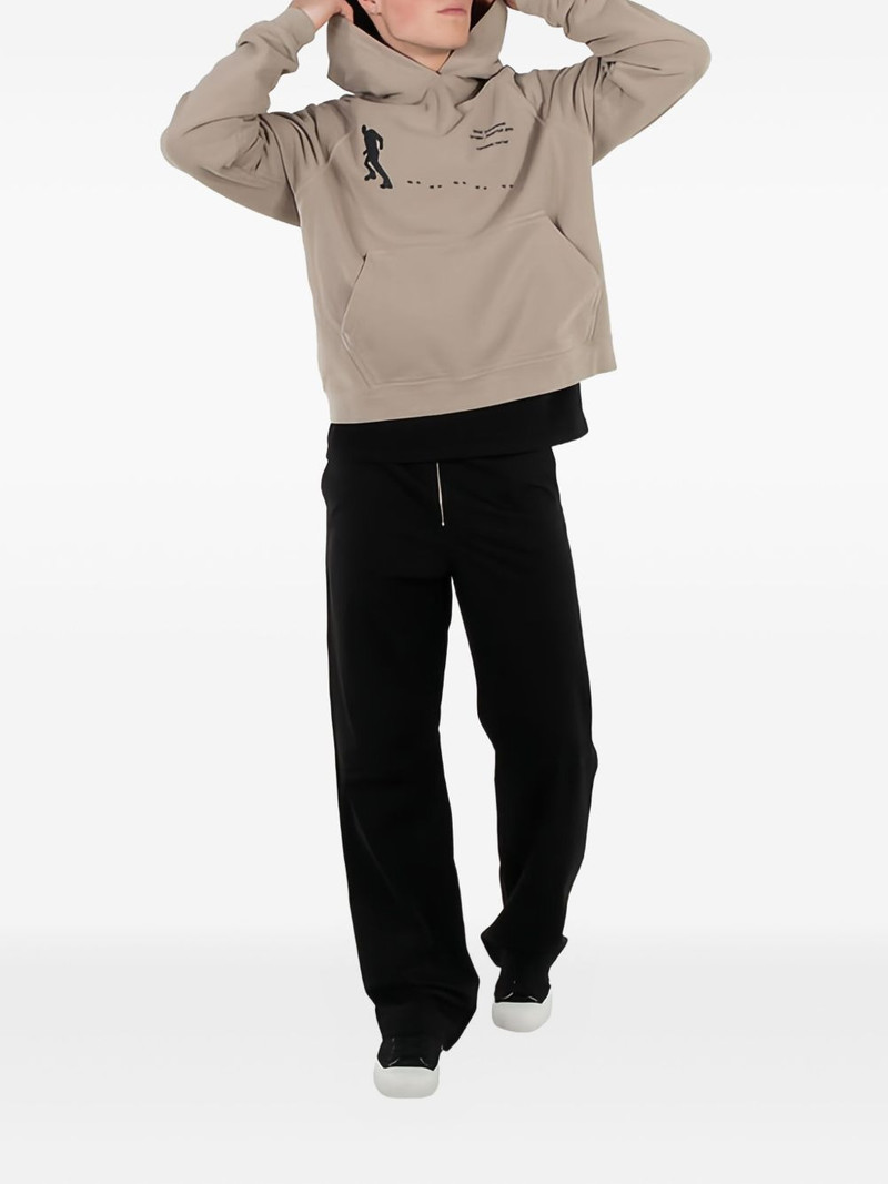 REESE COOPER® figure-footprint hooded sweatshirt outlook