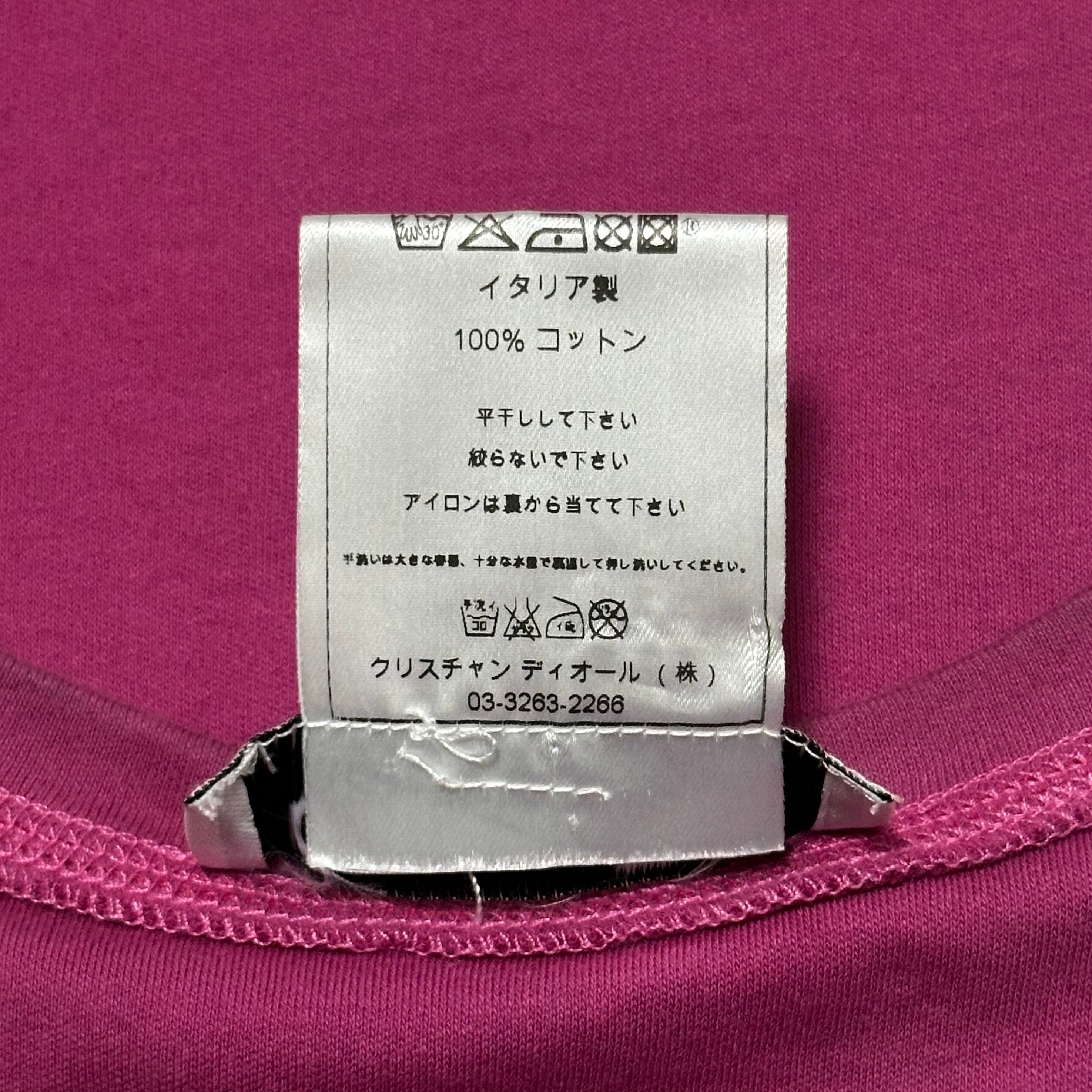 CHRISTIAN DIOR Spring Summer 2005 Peace and Love Sign Swarovski Dior Logo Tank Top - 7