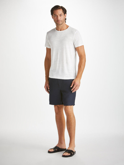Derek Rose Men's T-Shirt Jordan Linen White outlook