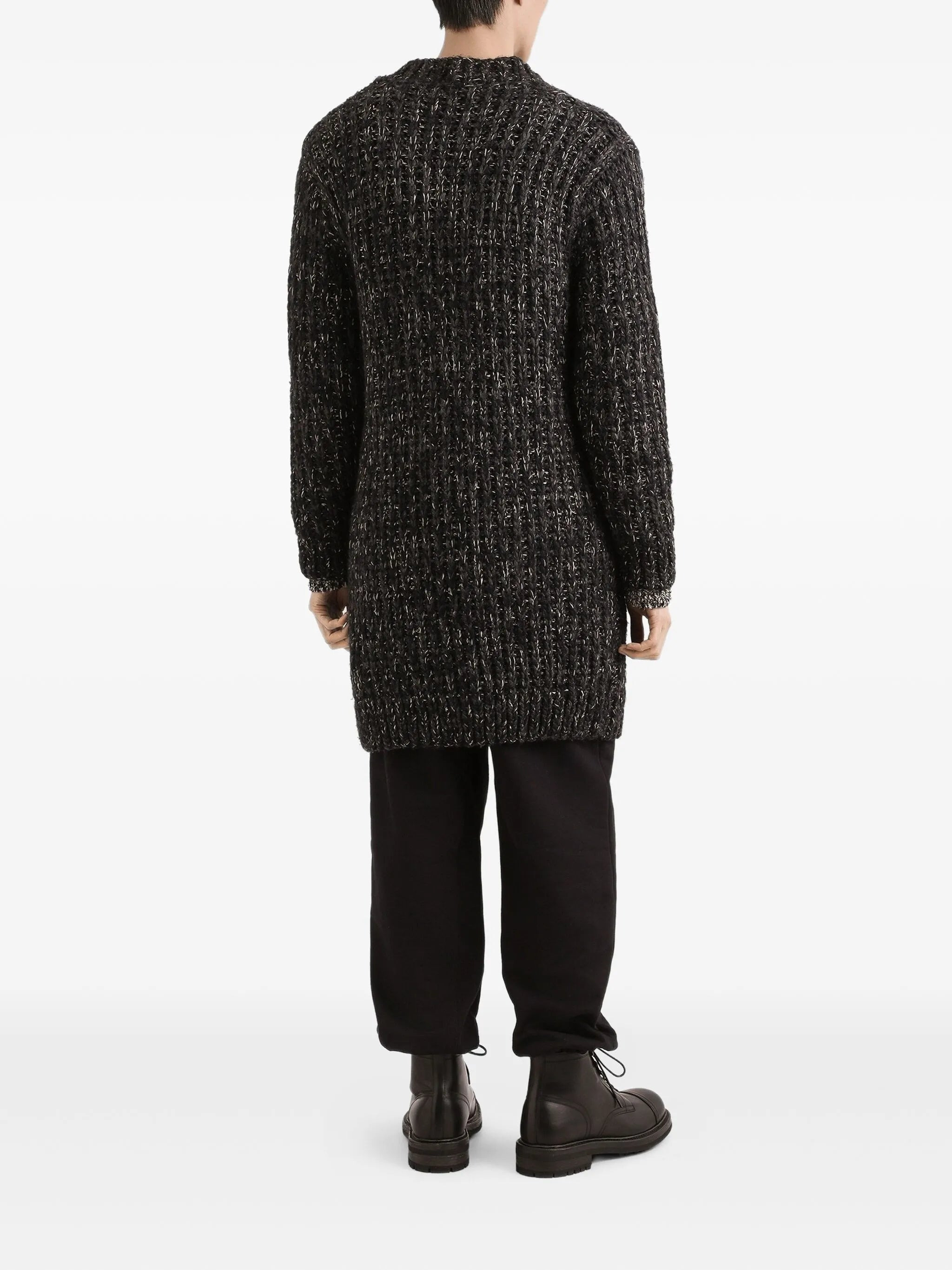 Dolce & Gabbana Marl-knit Cardigan - 4