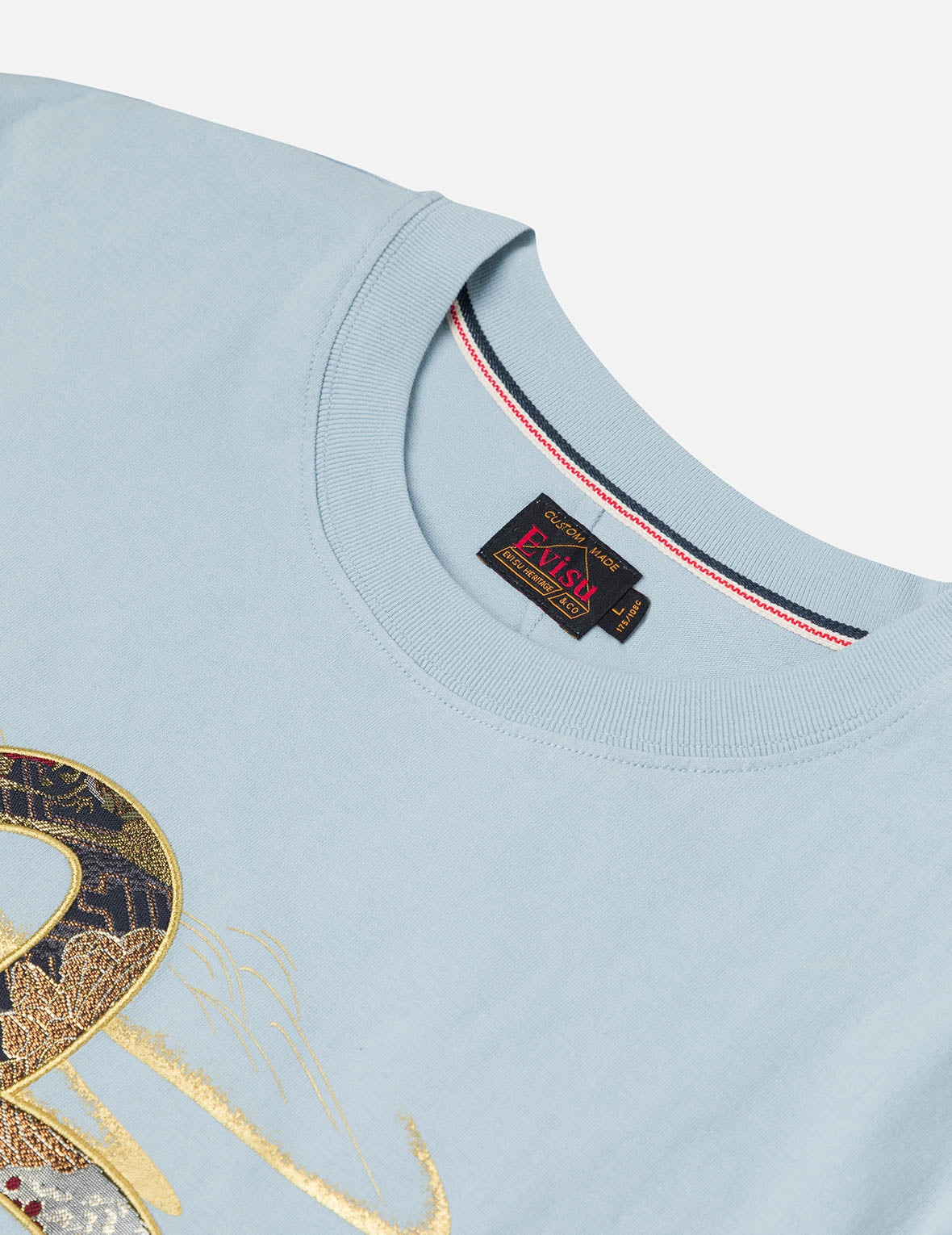 Brocade Seagull Appliqué Regular Fit T-shirt - 19