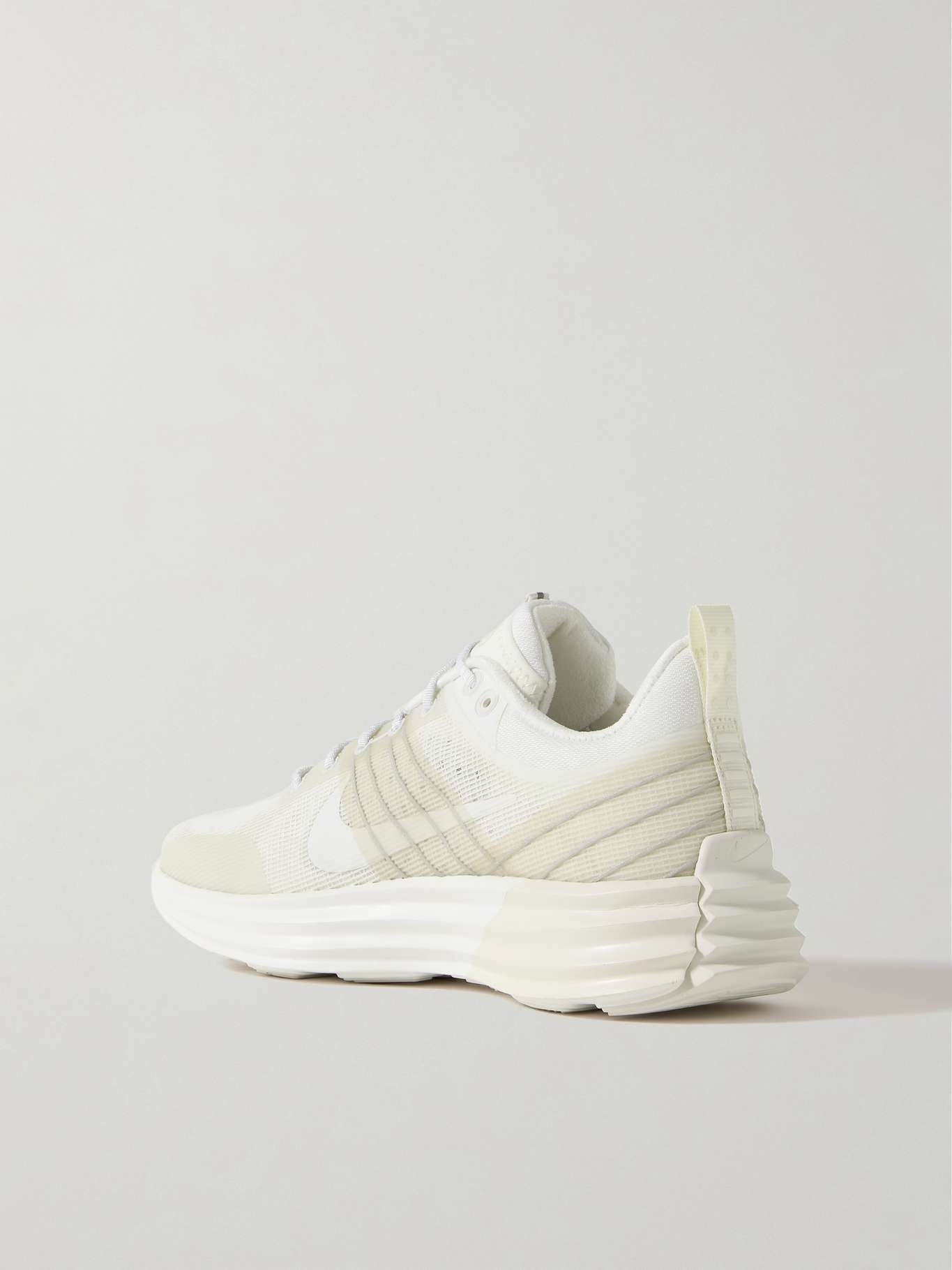 Lunar Roam rubber-trimmed mesh sneakers - 3