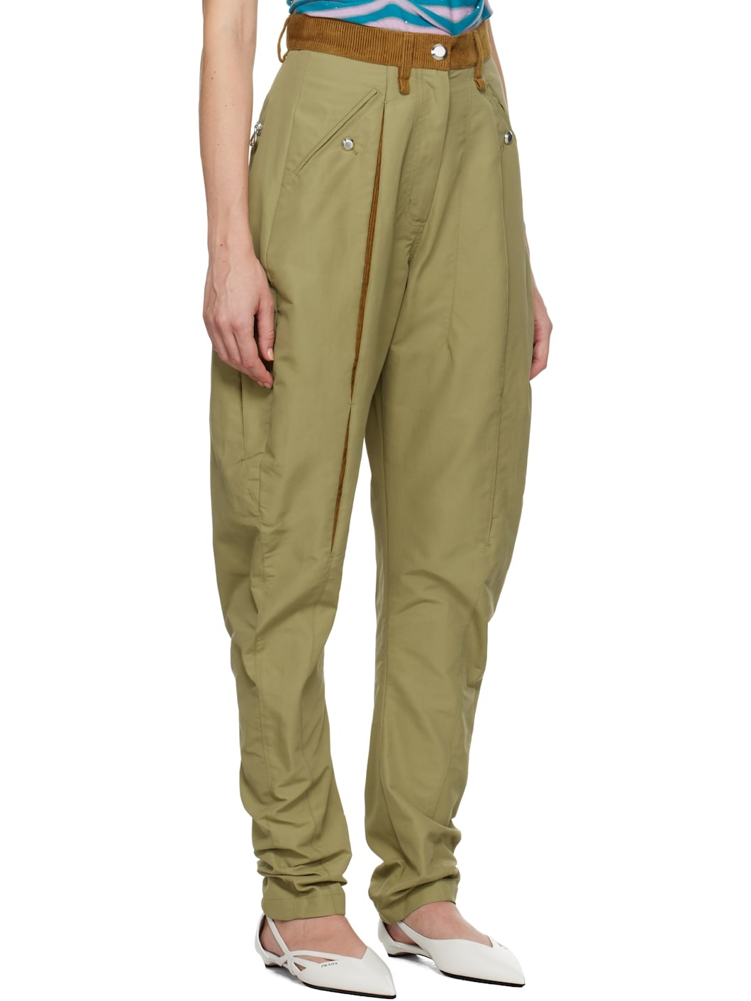 Khaki Chasseur Trousers - 2