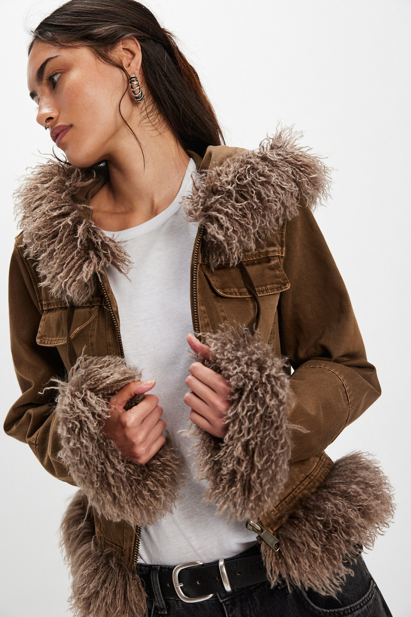 FREE PEOPLE We The Free Club Classics Jacket outlook