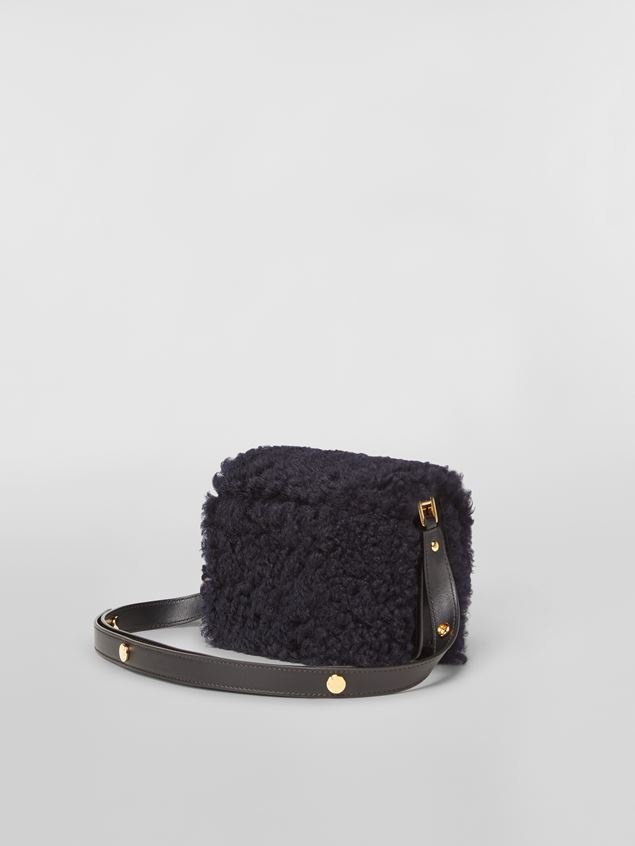 TRUNK BAG IN SHEARLING AND CALFSKIN - 3