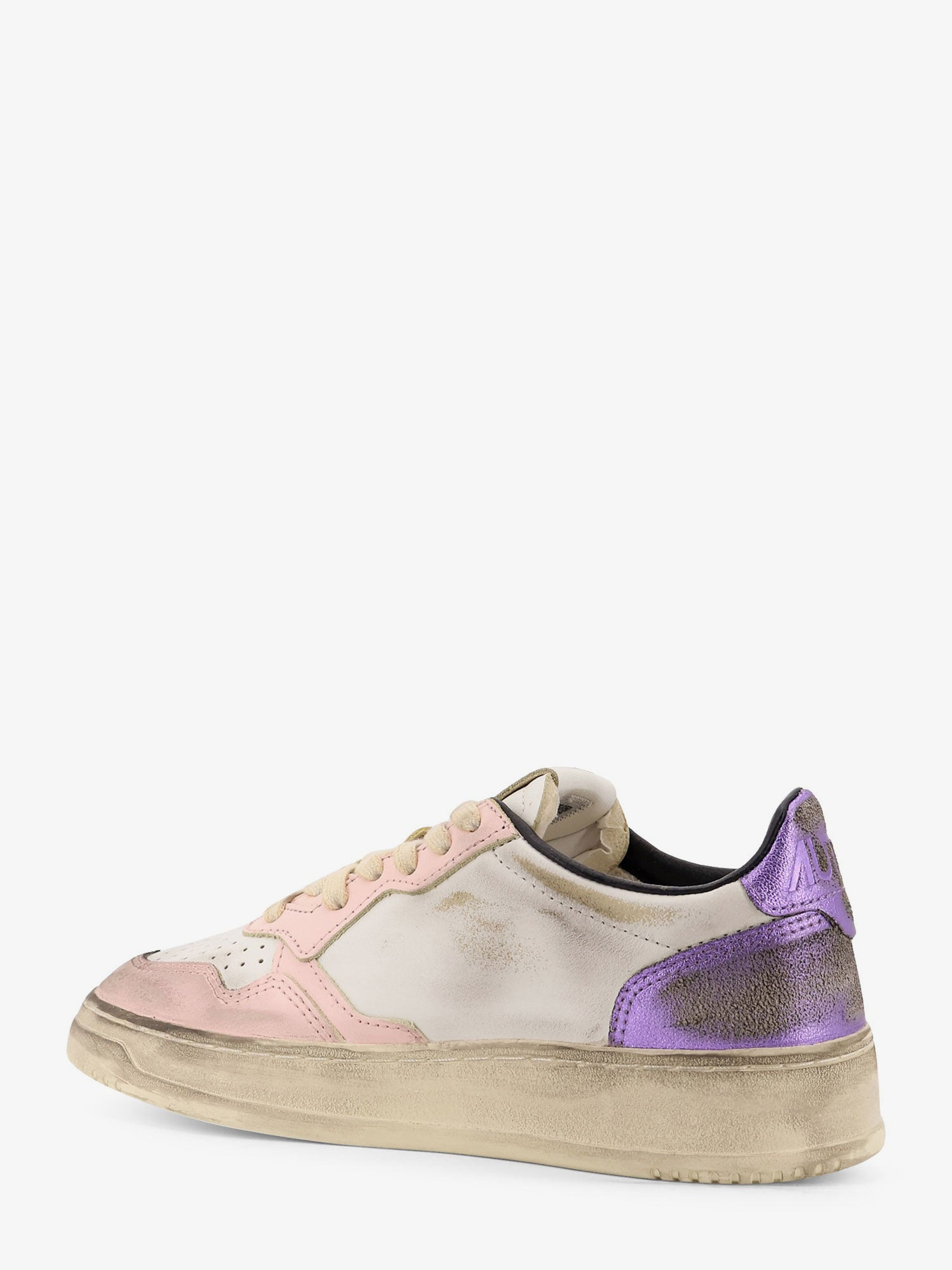 SNEAKERS LOW-TOP SUPER VINTAGE IN PELLE - 3
