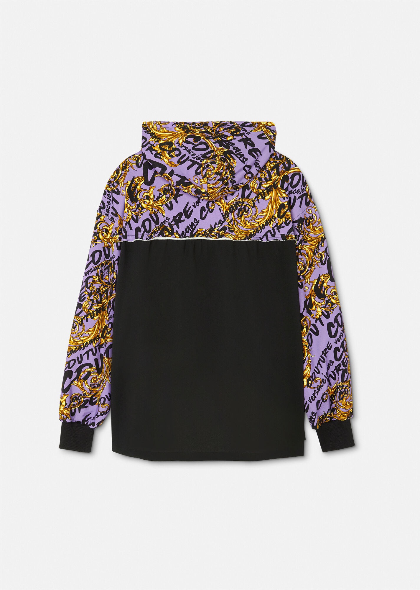 Logo Brush Couture Hoodie - 3
