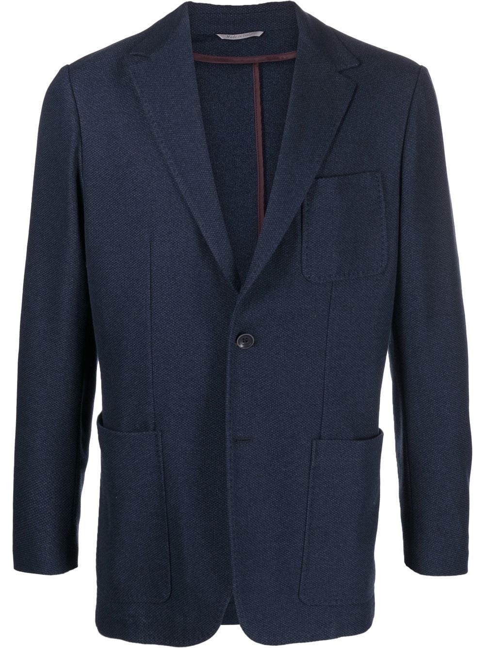 single-breasted suit jacket - 1