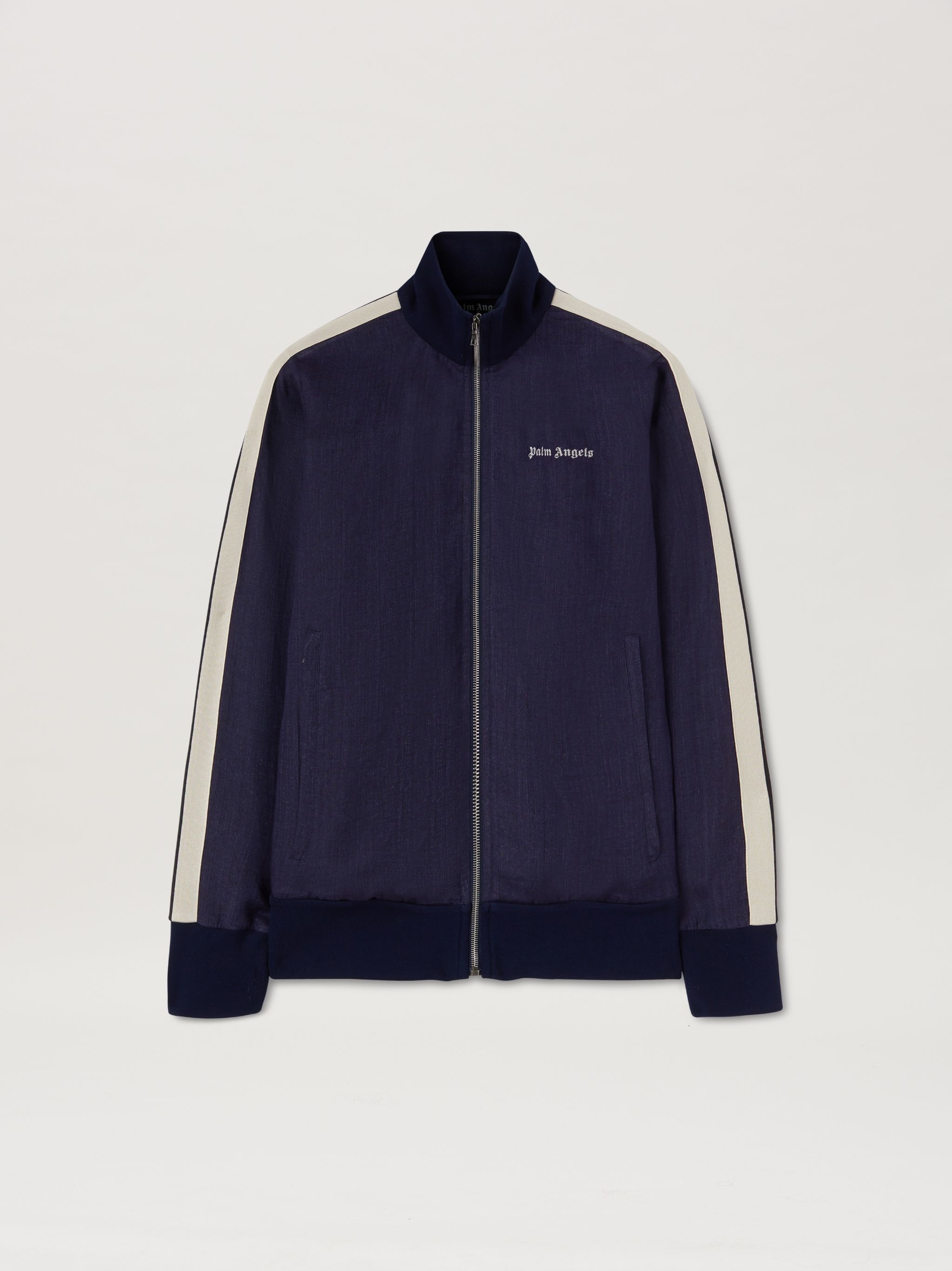 Logo Linen Track Jacket - 1