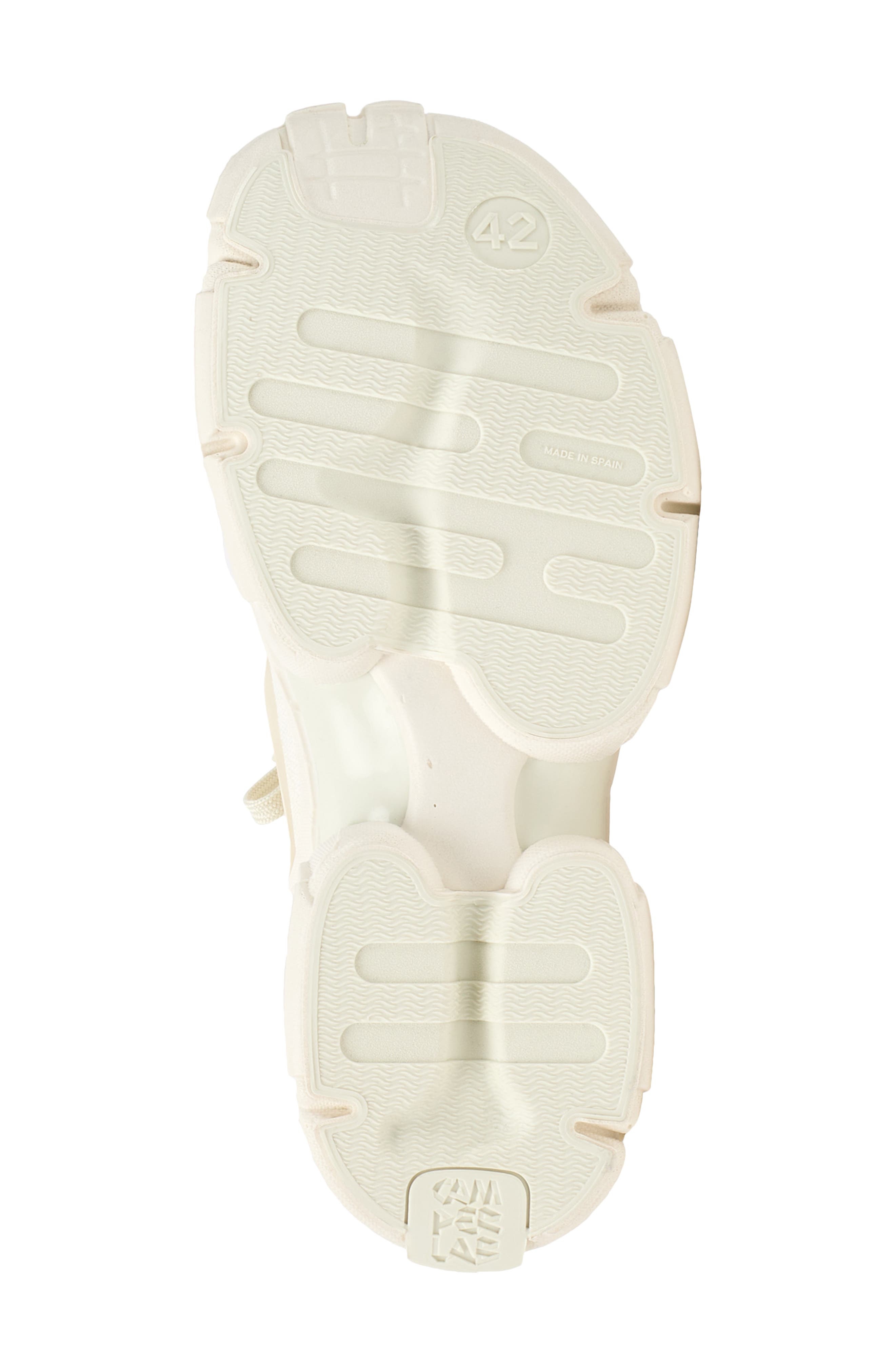 CAMPERLAB Tossu Mixed Media Sneaker in White Natural at Nordstrom - 4