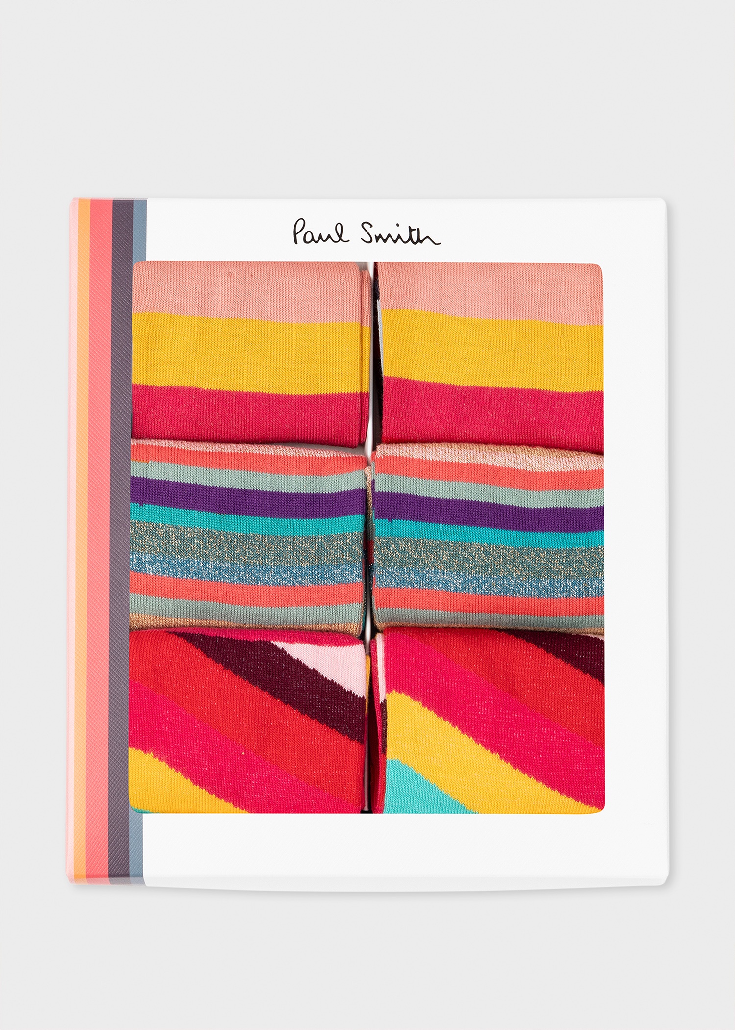 Women's 'Swirl' Socks Six Pack - 1