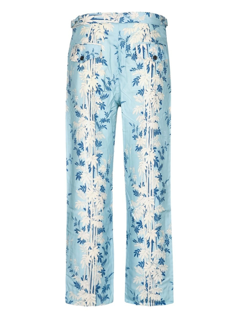 BODE leaf-print trousers outlook
