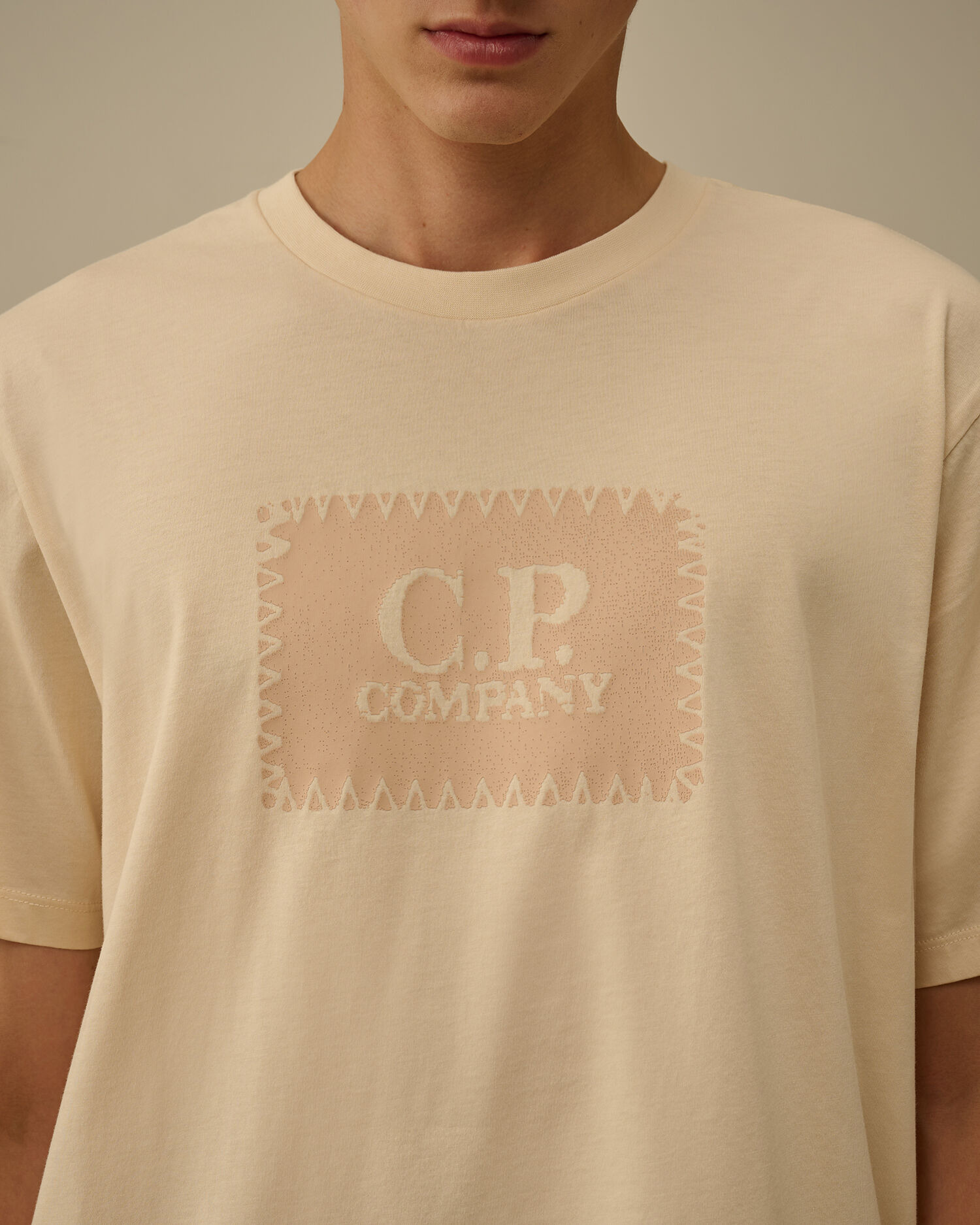 30/1 Jersey Short Sleeve Logo Label T-Shirt - 5
