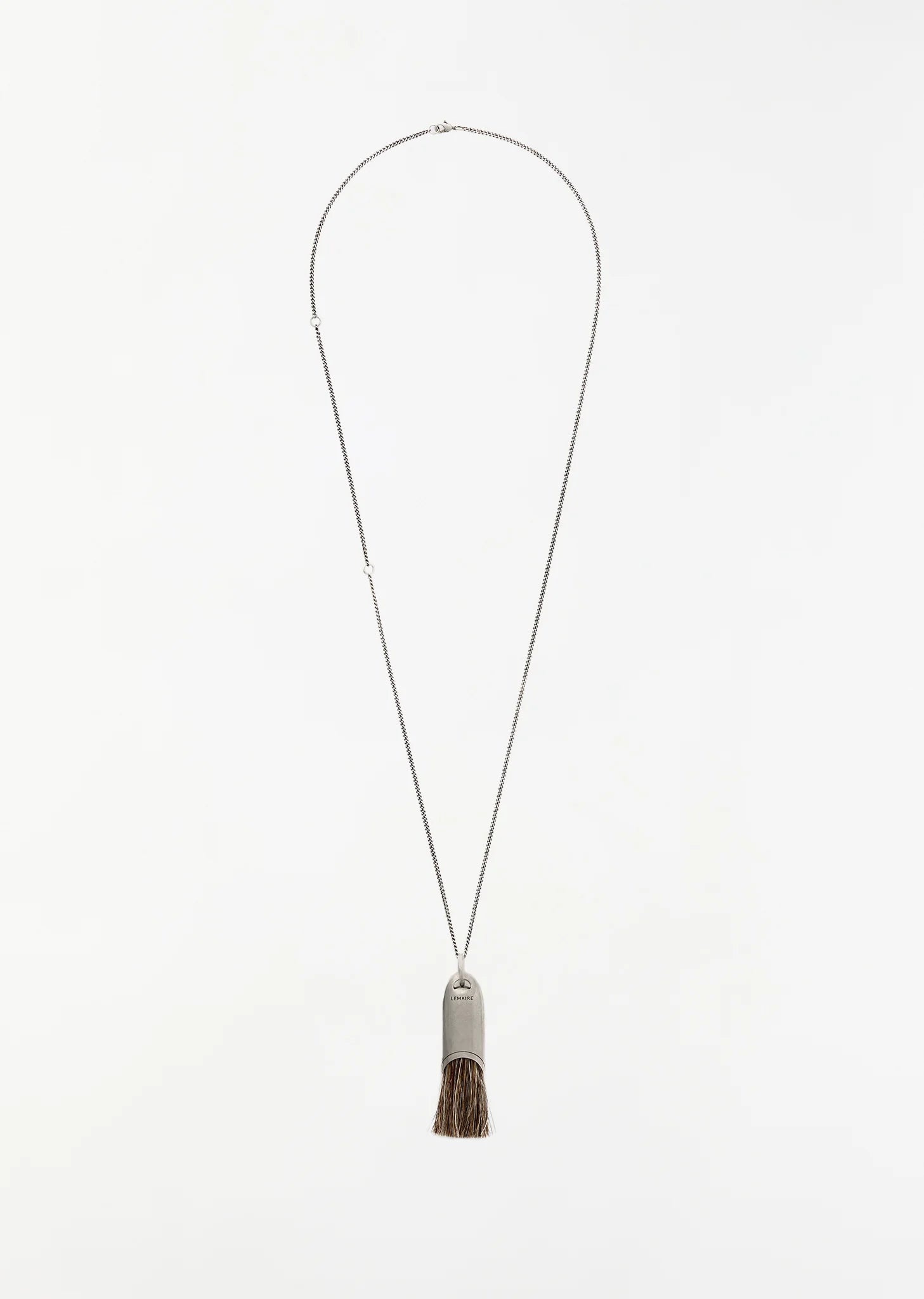 Personal Brush Necklace — Salt and Pepper - 1