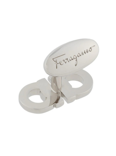 Salvatore Ferragamo Gancini cufflinks outlook