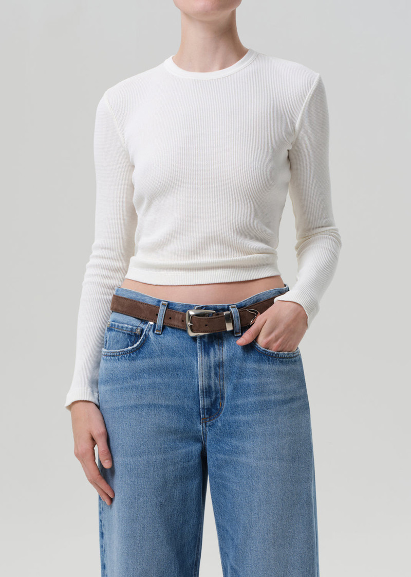 Citizens of Humanity Pilar Waffle Crewneck
In Pashmina outlook