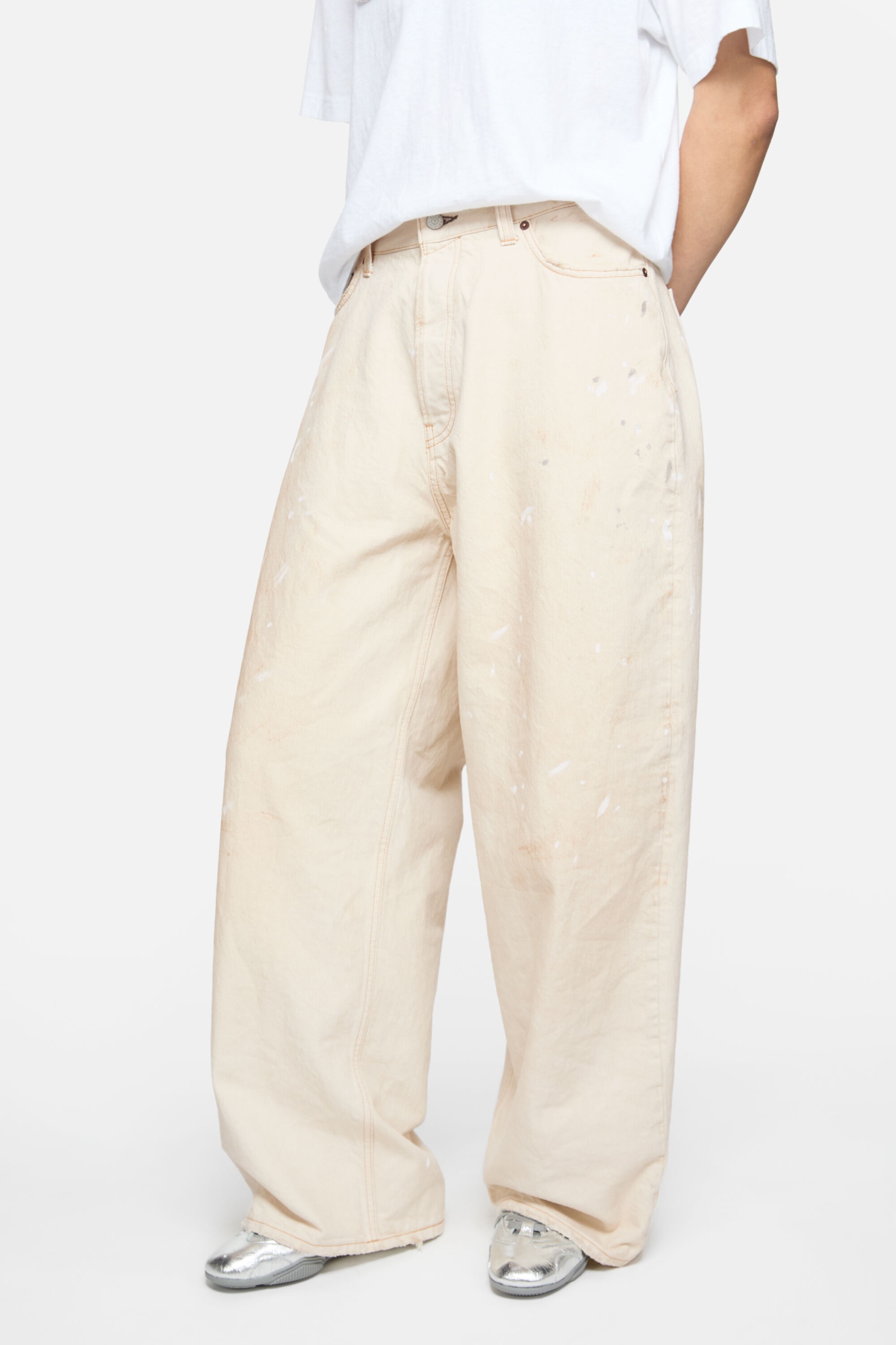 Super baggy fit jeans - 2023 - White - 4