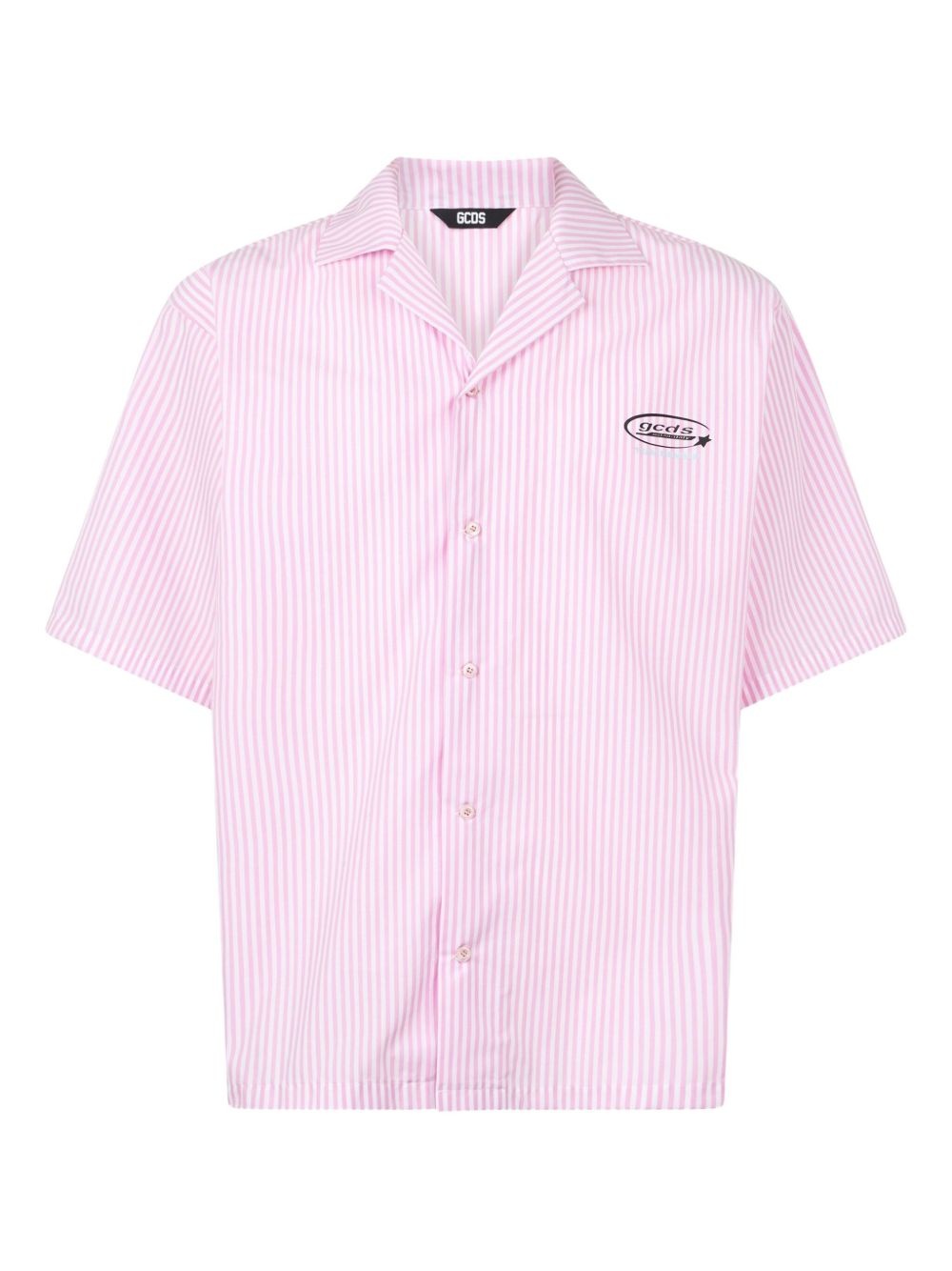 Wirdo Flames-print shirt - 1
