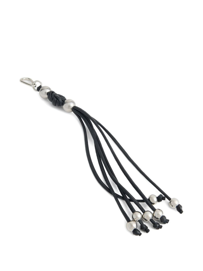 Lemaire Infinity love-knot beaded keyring outlook